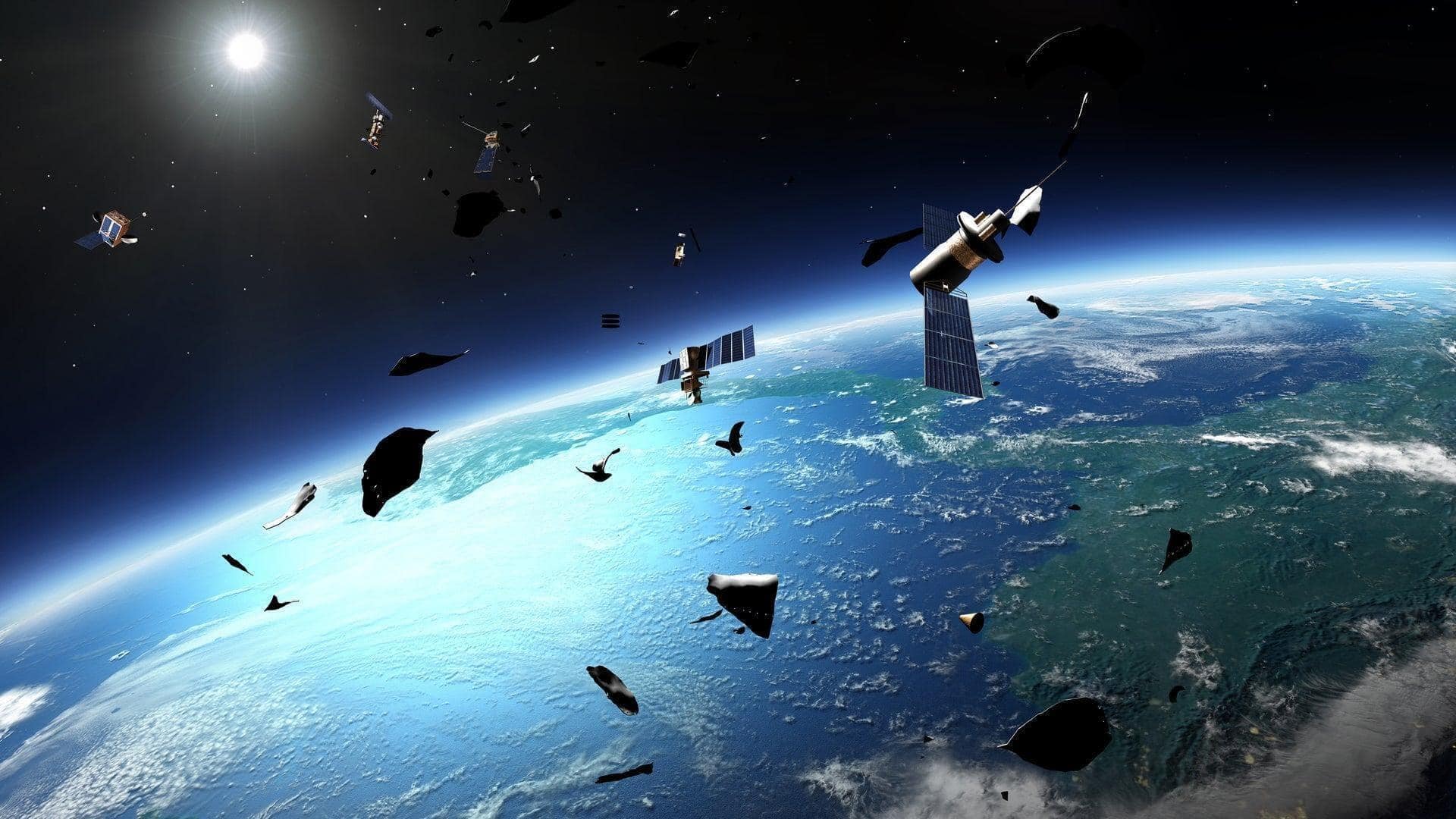 Sonic booms may help track falling space junk