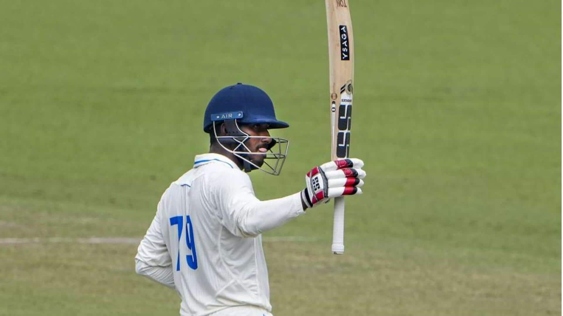 Ranji Trophy: Sudip Kumar Gharami dismissed for 299 vs Andhra