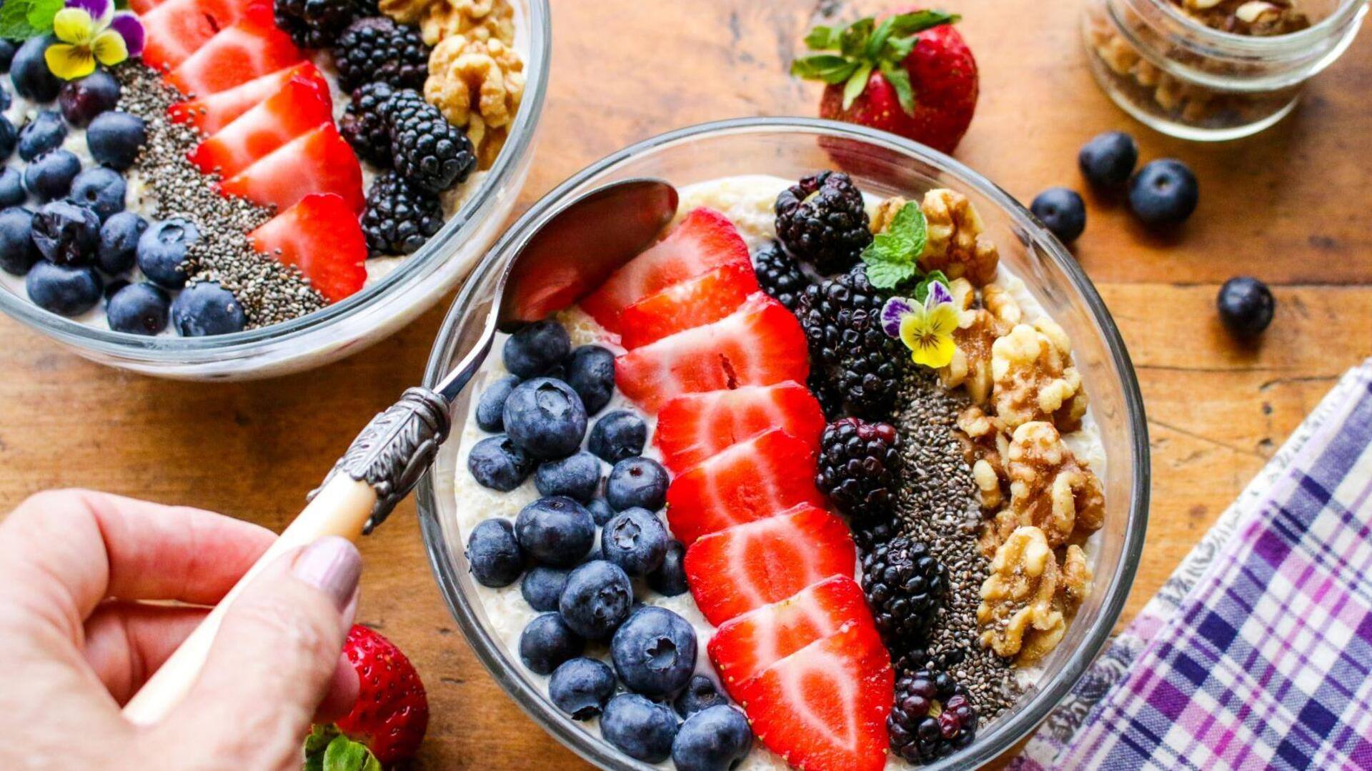 Transform boring quinoa bowls with fresh fruits