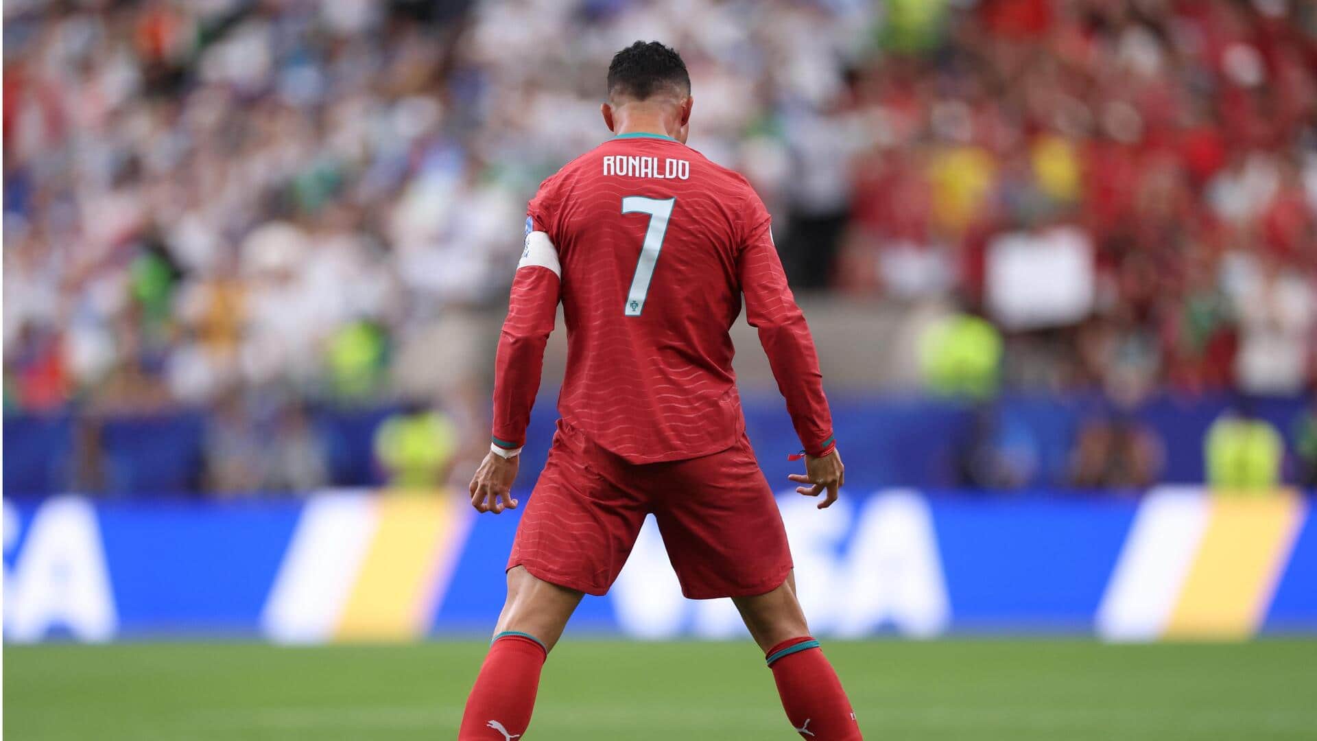 Ronaldo becomes first player to score goals in six WCs