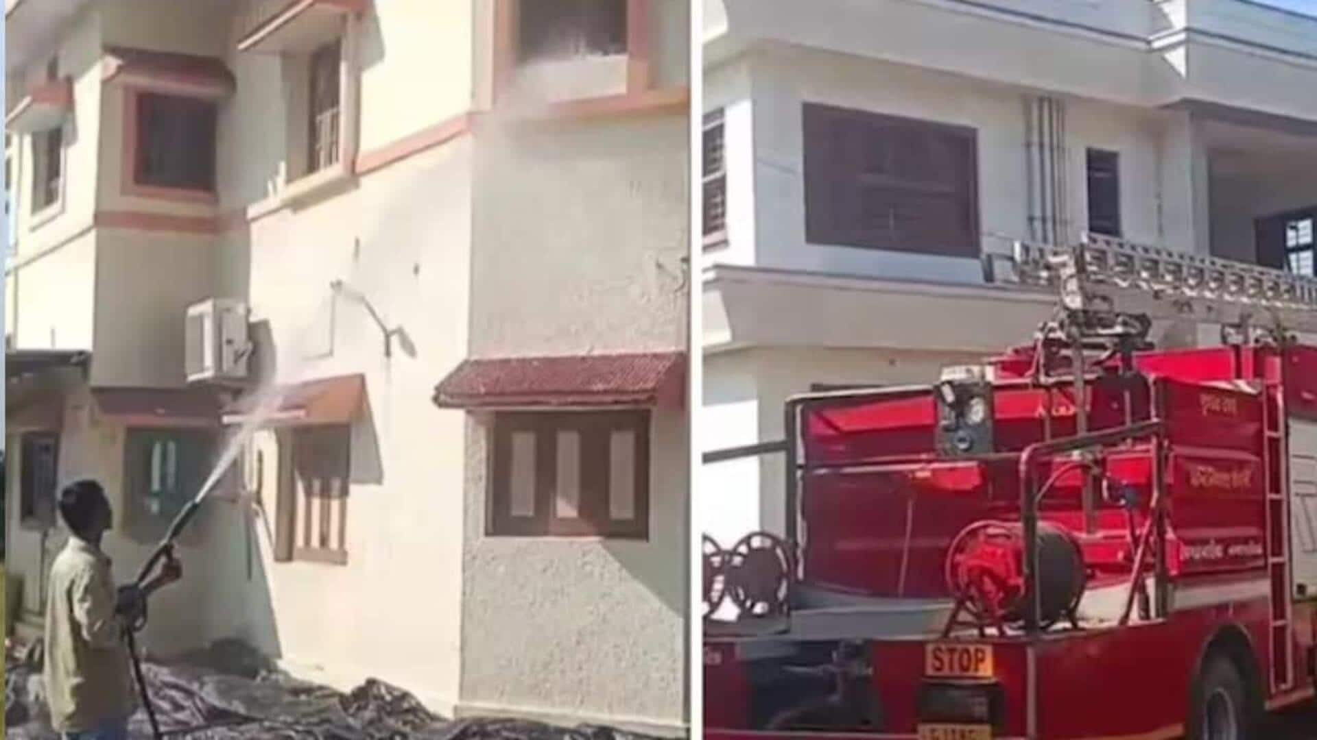 Gujarat municipality's lone fire-truck summoned to 'wash' BJP MLA's house 