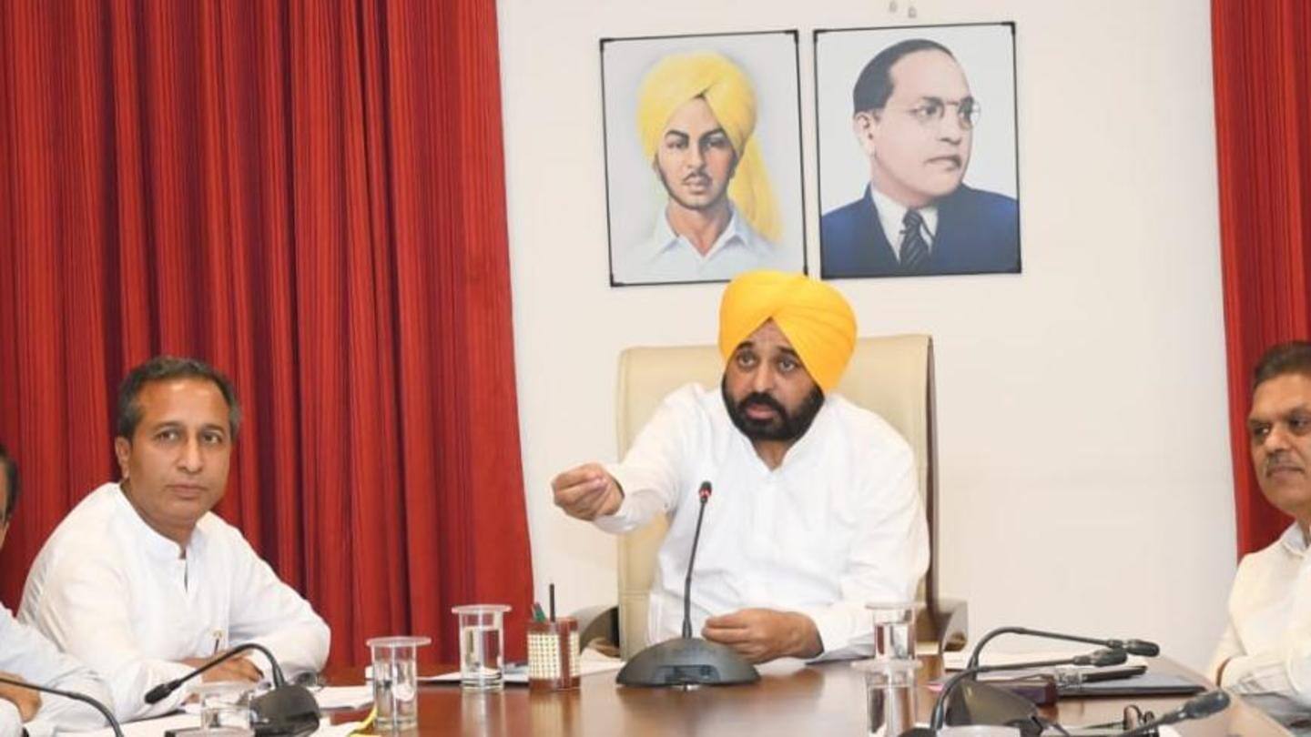 Punjab: CM Bhagwant Mann sacks health minister over corruption charges