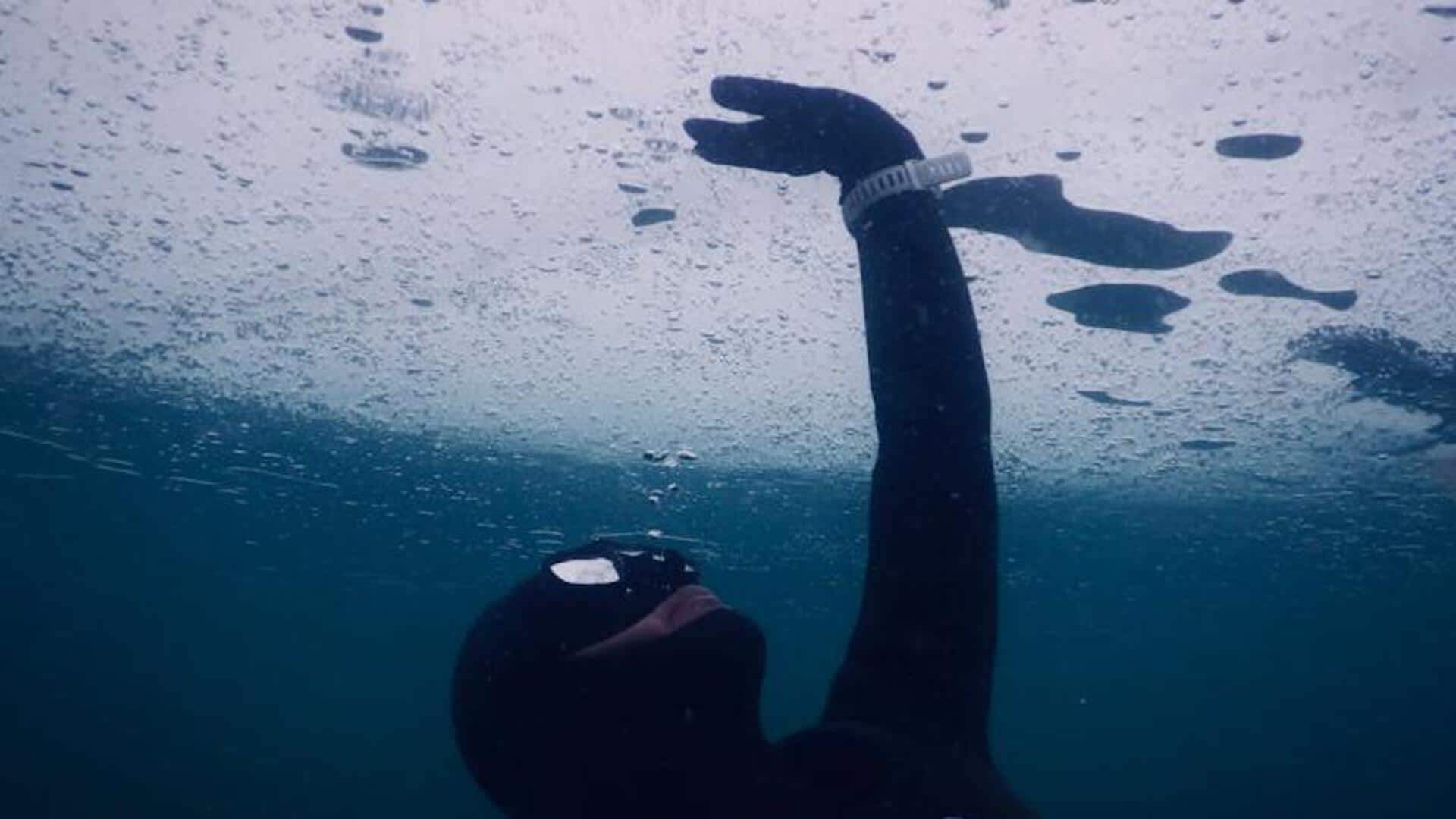 Embrace the chill: Ice swimming in Helsinki, Finland