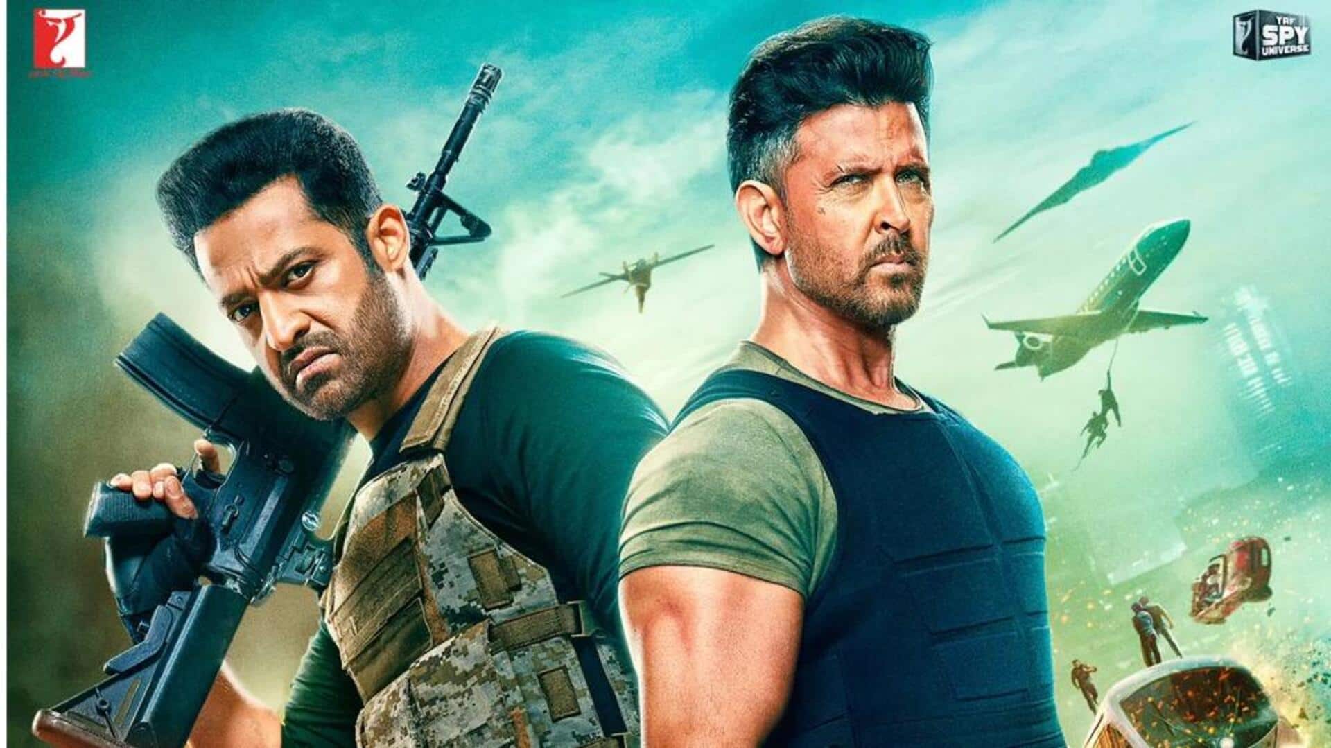 Jr. NTR starts dubbing for Hrithik Roshan's 'War 2' Jr. NTR starts dubbing for Hrithik Roshan's 'War 2'