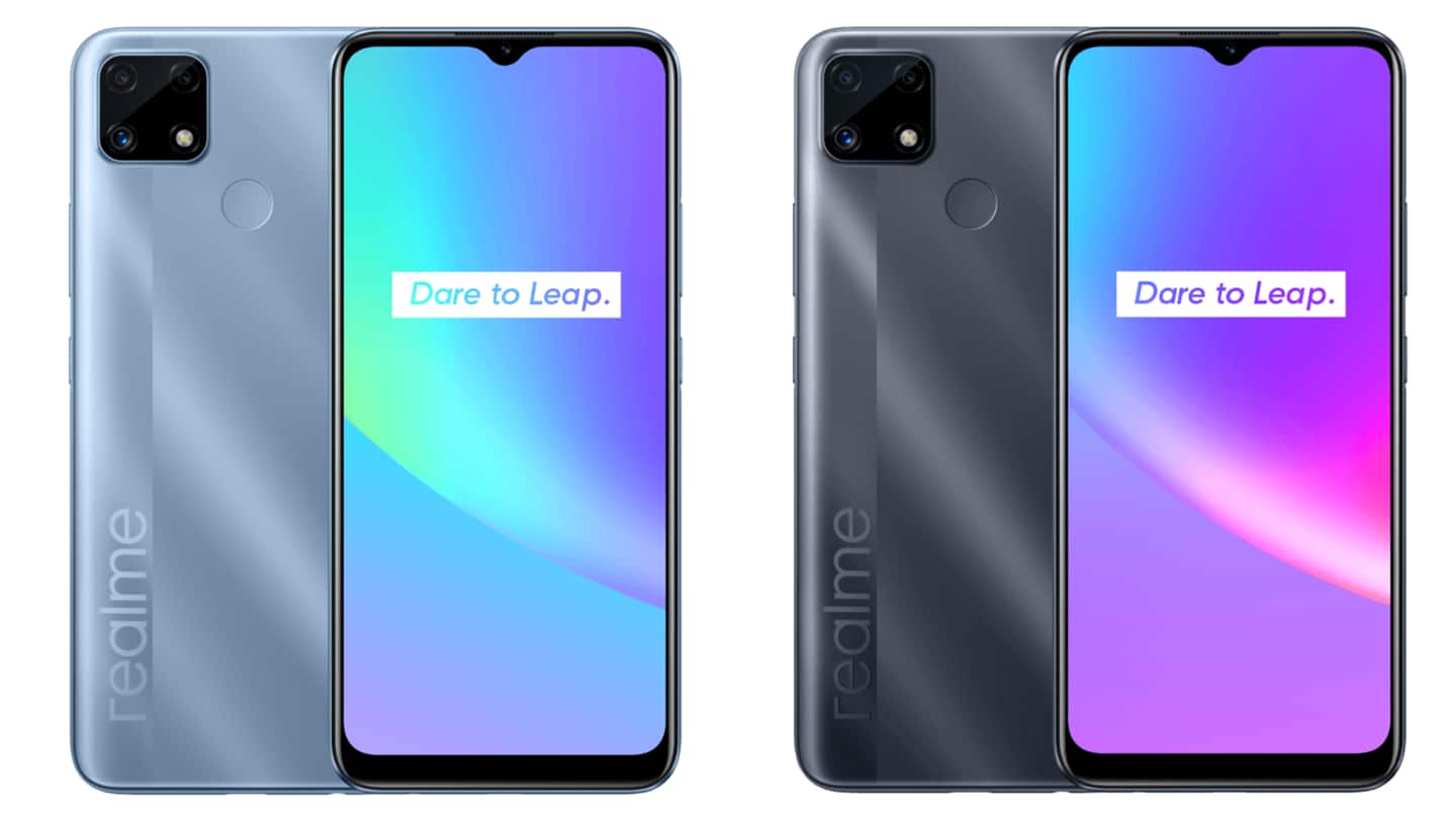 The phone is offered in two color variants The phone is offered in two color variants