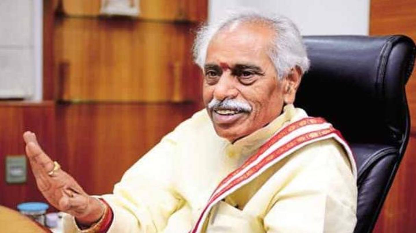 Bandaru Dattatraya is now Governor of Haryana Bandaru Dattatraya is now Governor of Haryana