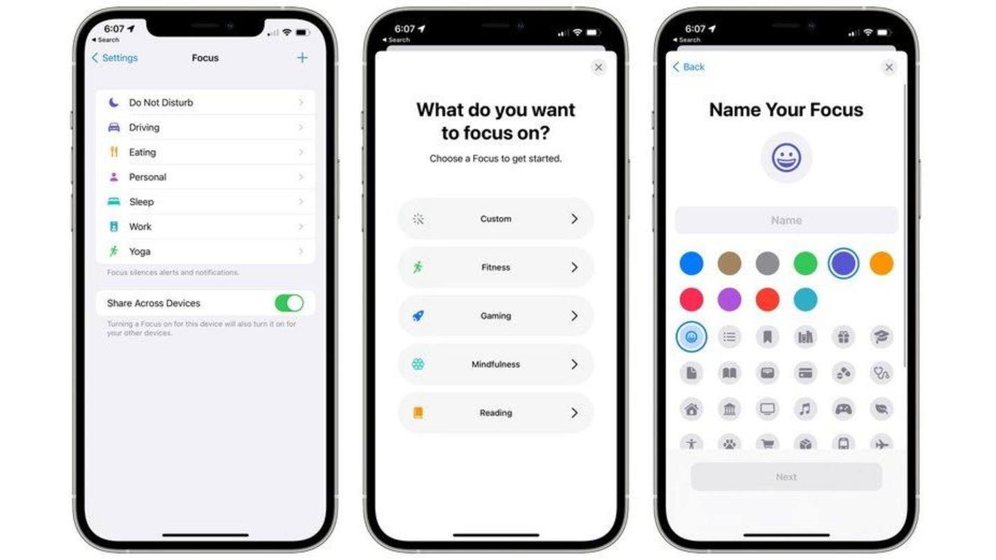 Select apps, contacts that can notify when Focus is enabled Select apps, contacts that can notify when Focus is enabled