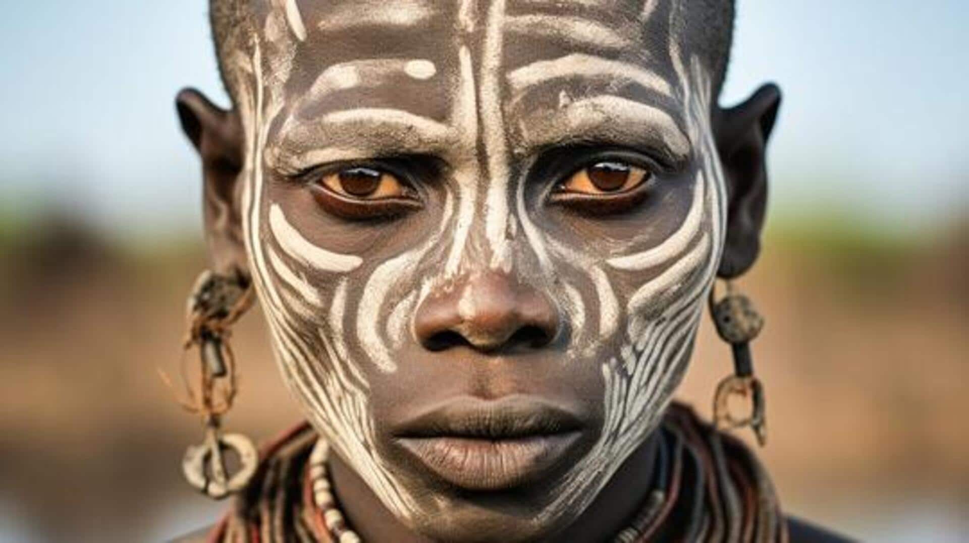Exploring the art of body painting