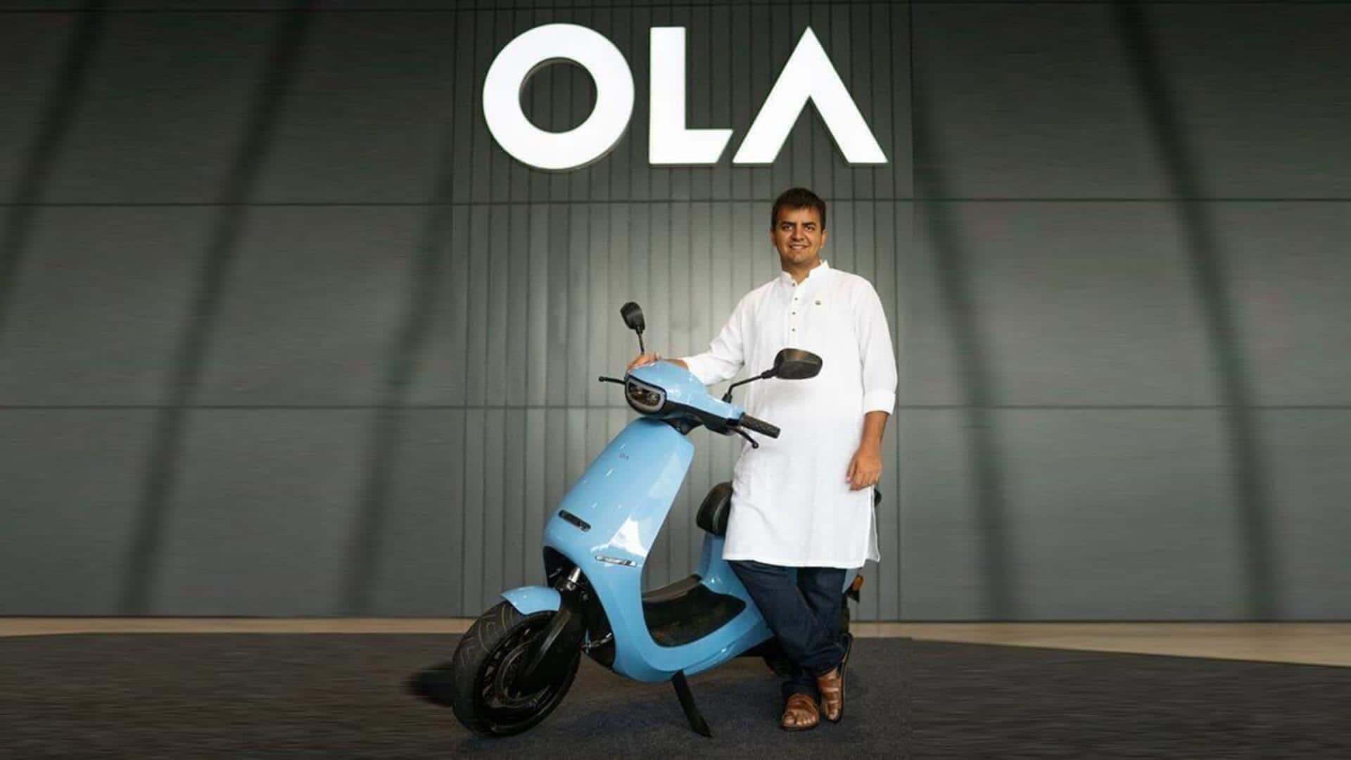 Ola Electric posts ₹ 418 cr loss in Q2, revenue plunges 43%