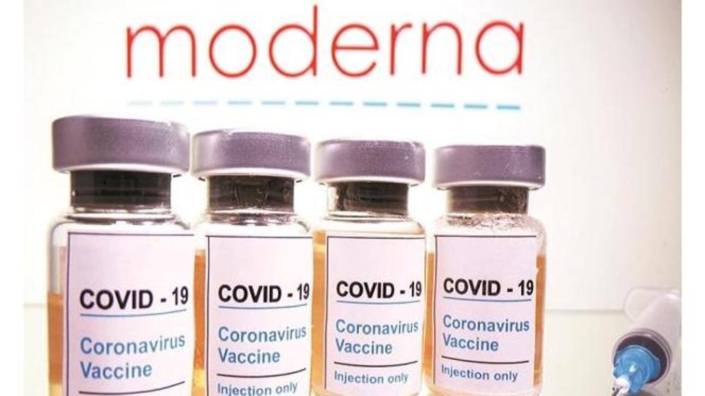 Moderna vaccine expected in 2-3 days Moderna vaccine expected in 2-3 days