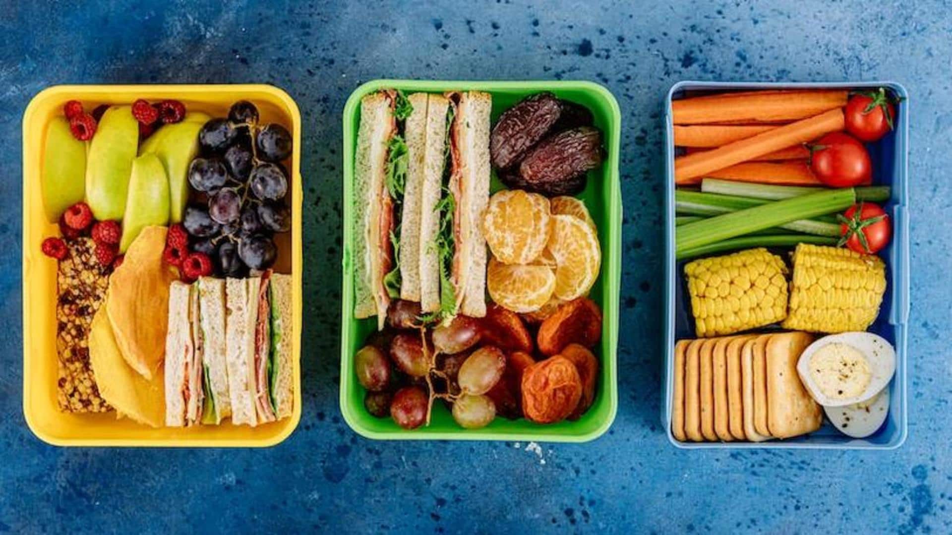 Foods to avoid putting in your children's lunch box