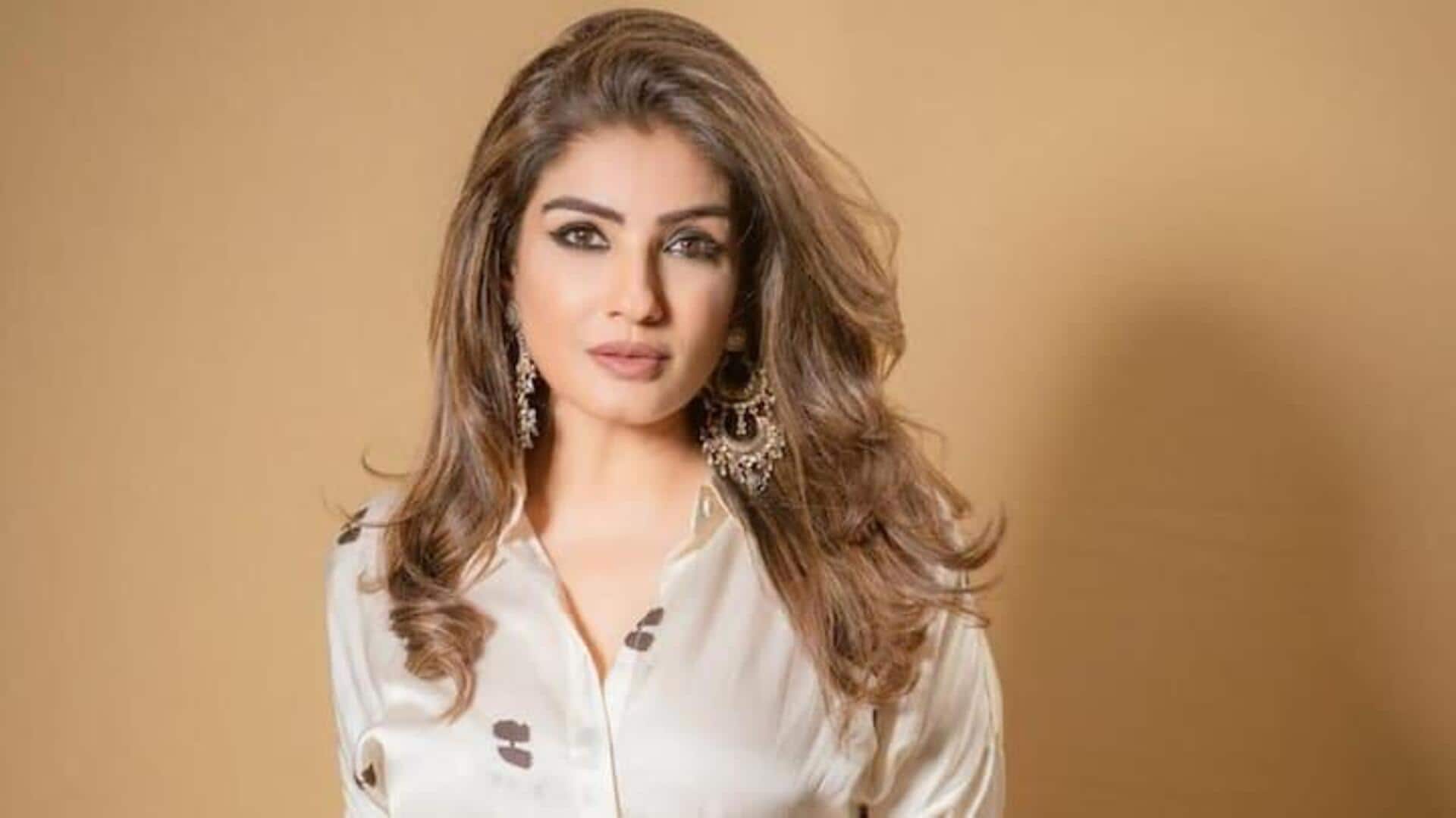 Raveena Tandon resumes work day after being heckled by mob