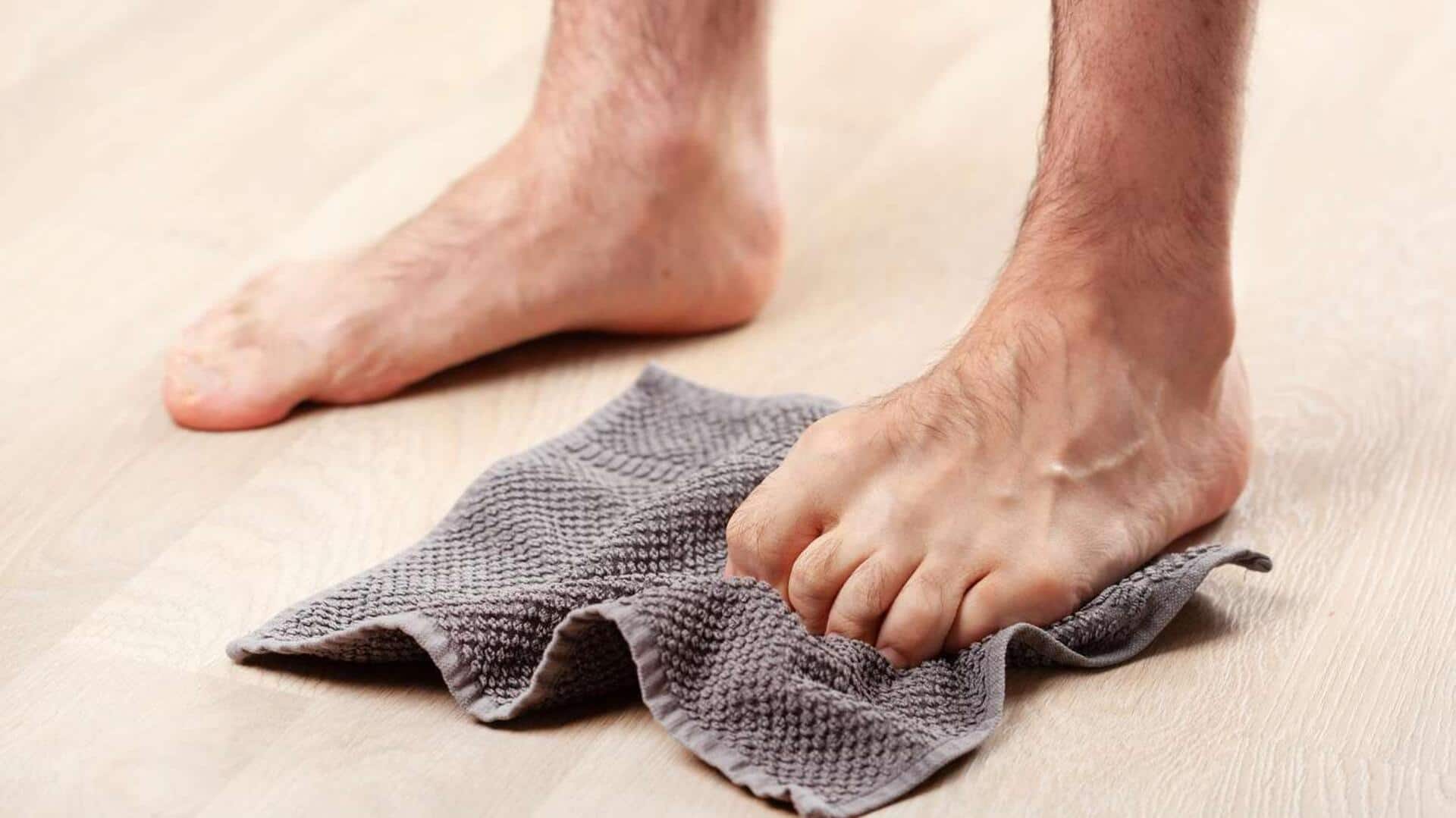 Simple foot exercises everyone must do Simple foot exercises everyone must do