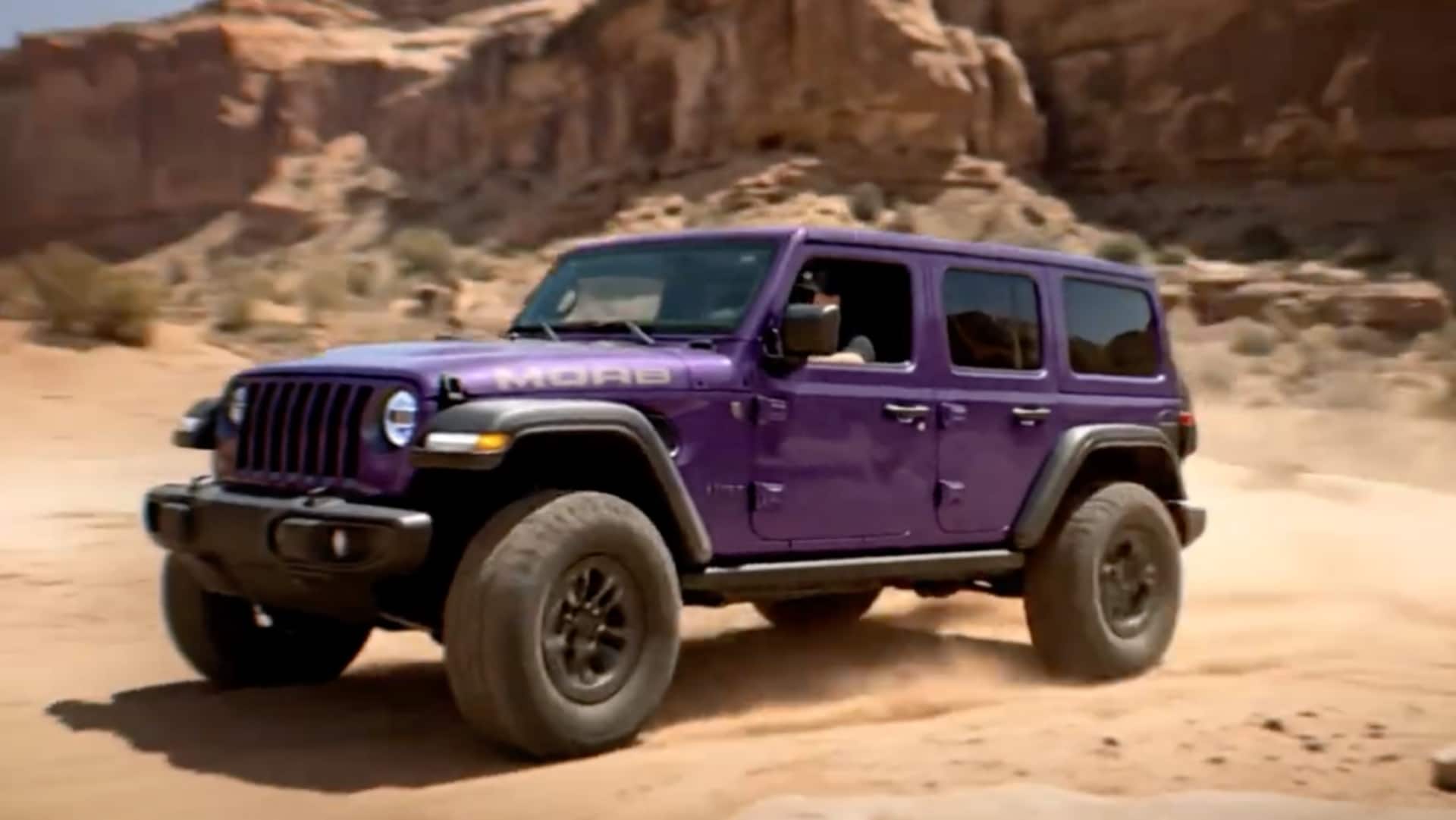 Limited-run Jeep Wrangler goes official with a V8 engine