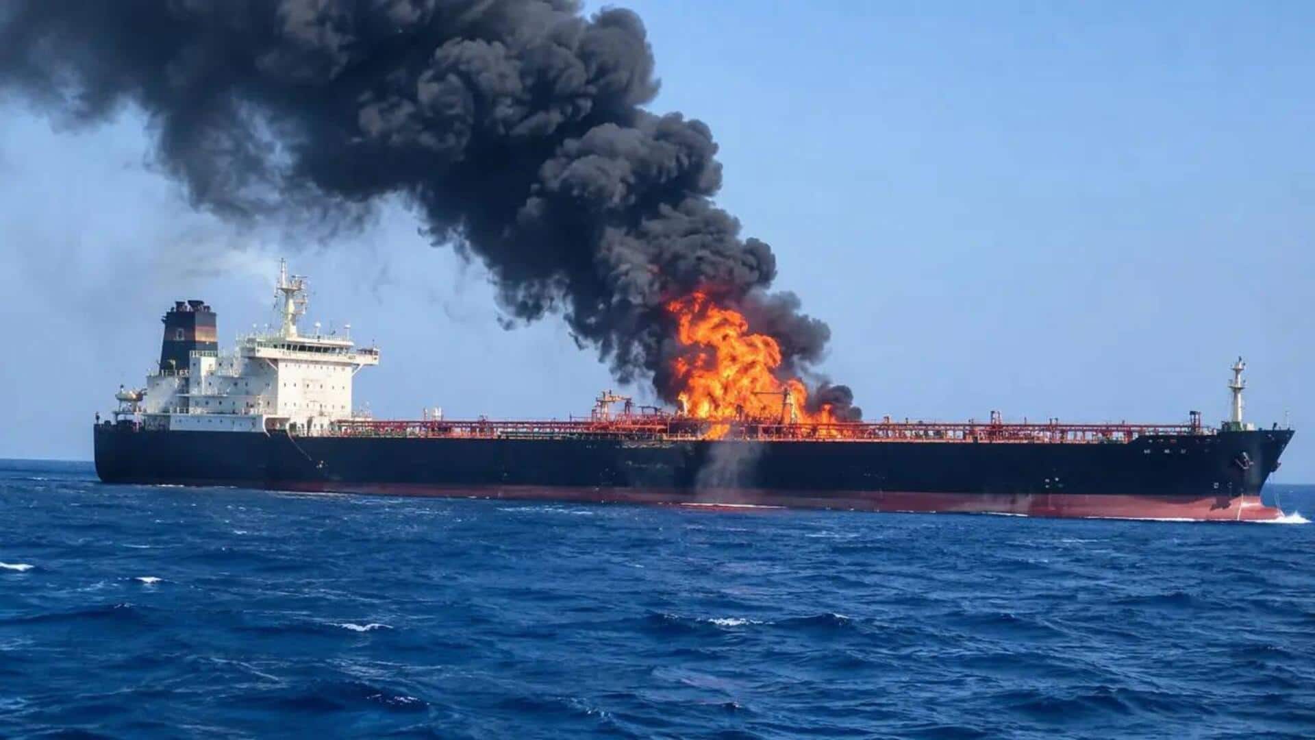 Saudi Arabia: Tanker hit by projectile off Red Sea coast