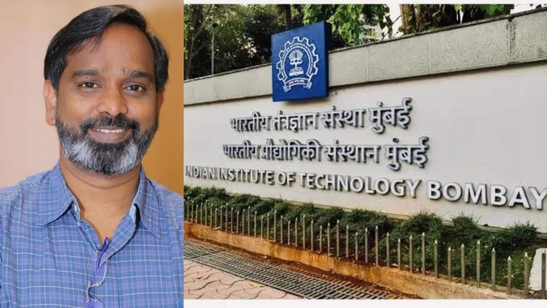 Who is IIT Bombay professor who resigned amid suicide case?