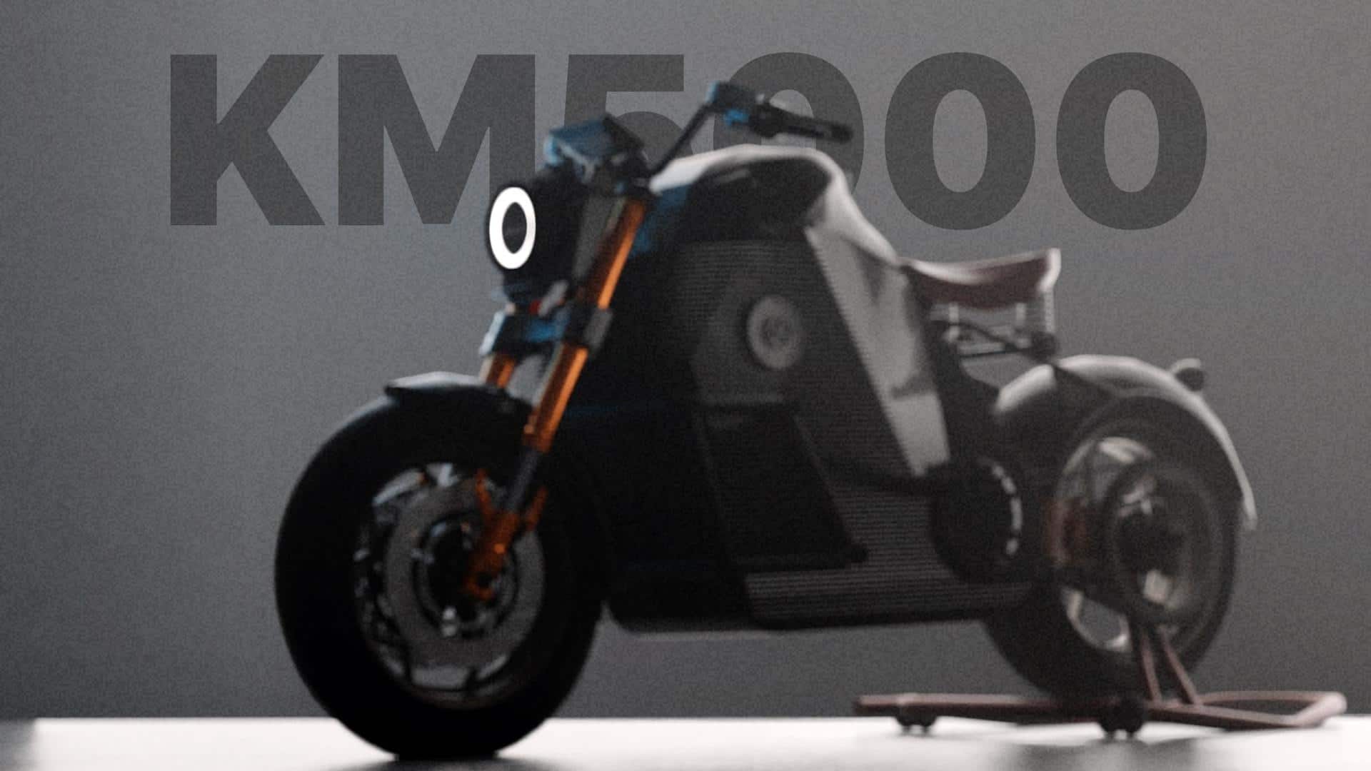 KM5000, fastest Indian electric motorcycle, announced at Rs. 3.15 lakh