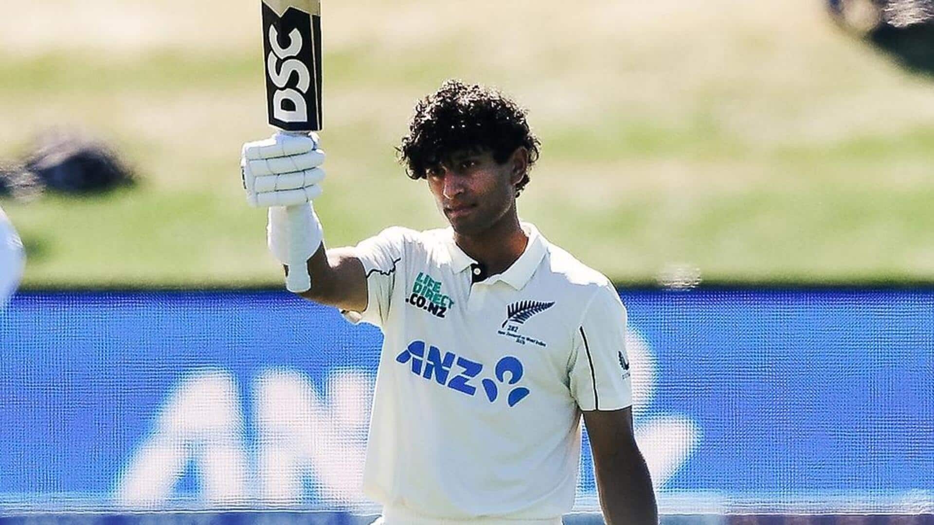 Rachin Ravindra hammers his ninth 50-plus score in Tests: Stats 