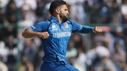 Afghanistan's Azmatullah Omarzai records maiden four-fer in T20 World Cups