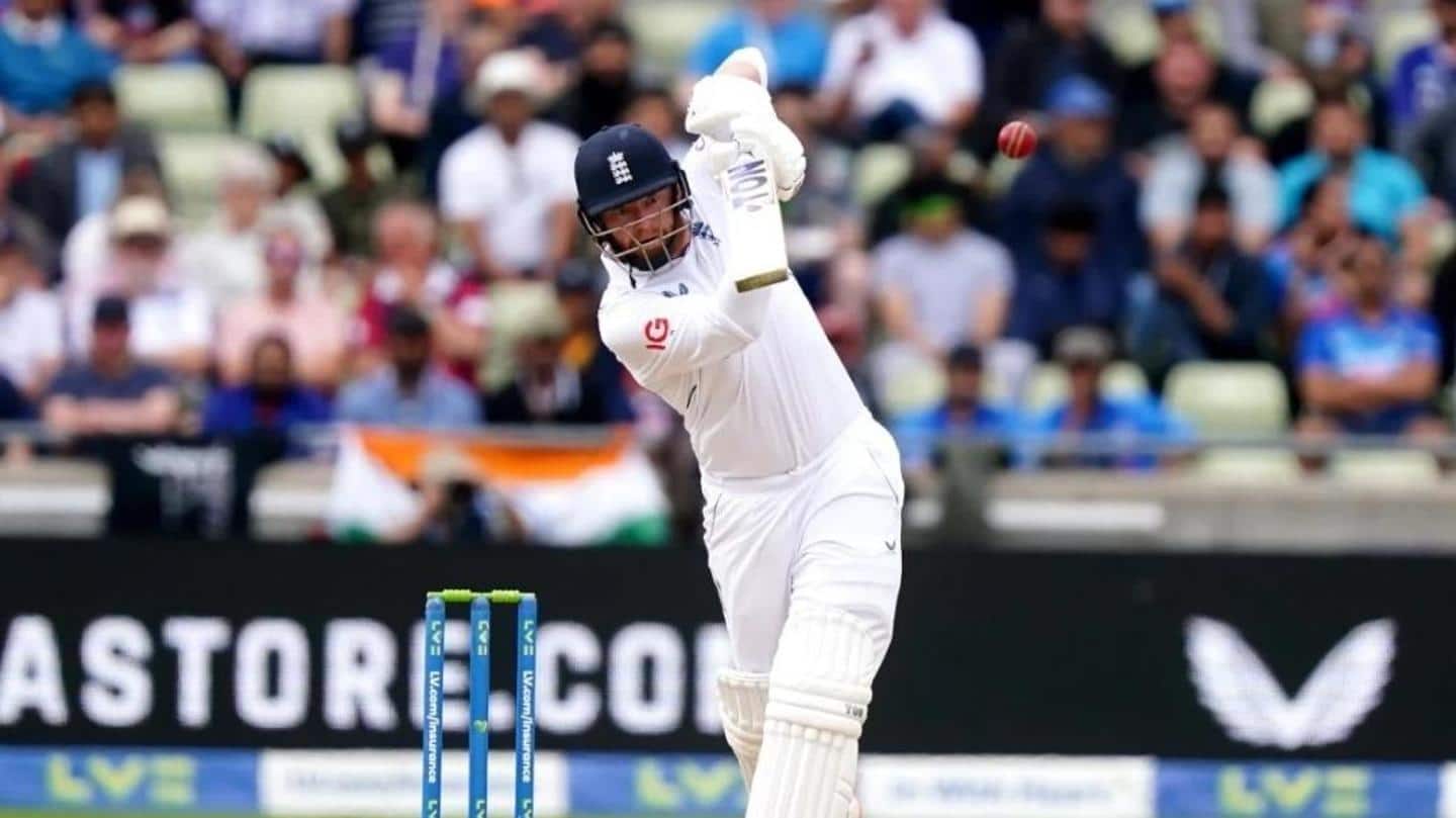England vs India, 5th Test: Bairstow slams second successive century