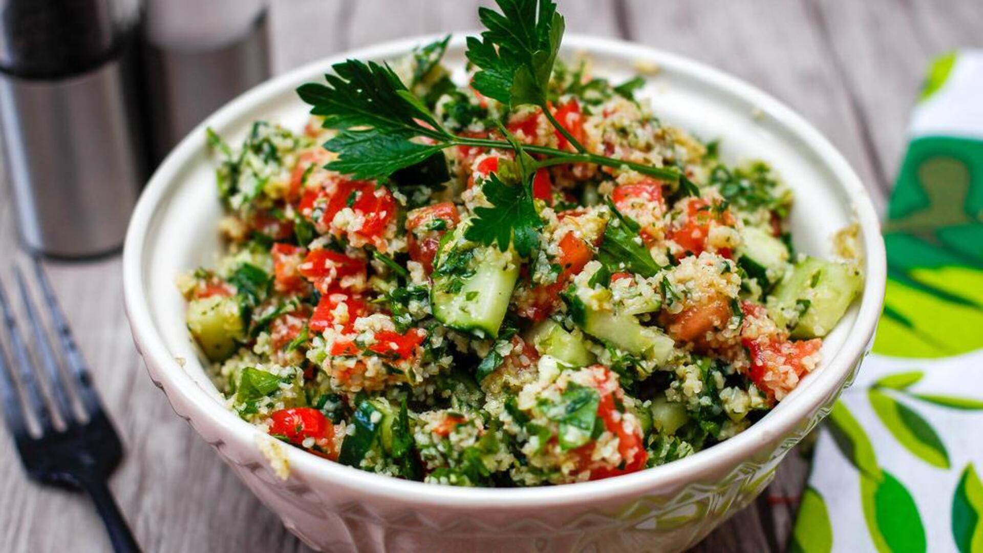 It's recipe time! Cook this traditional tabbouleh salad