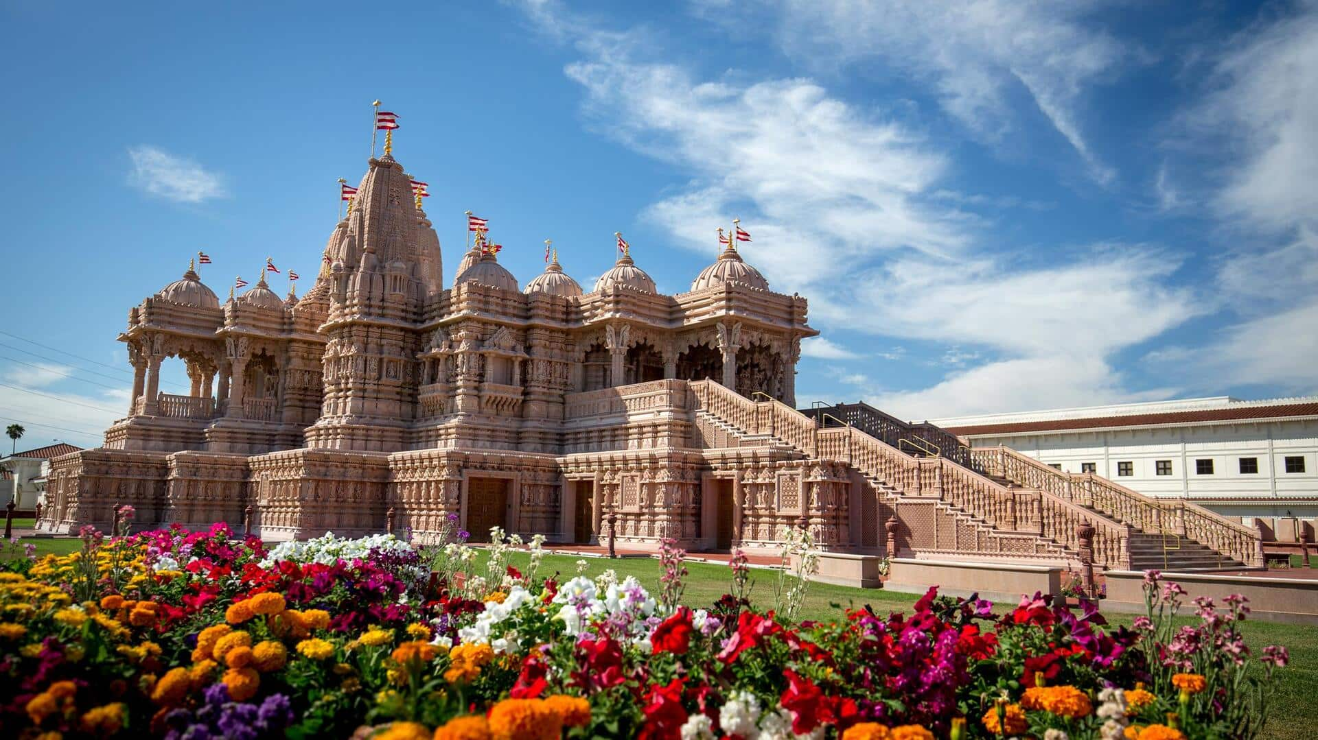 Hindu temple in US defaced with anti-India messages