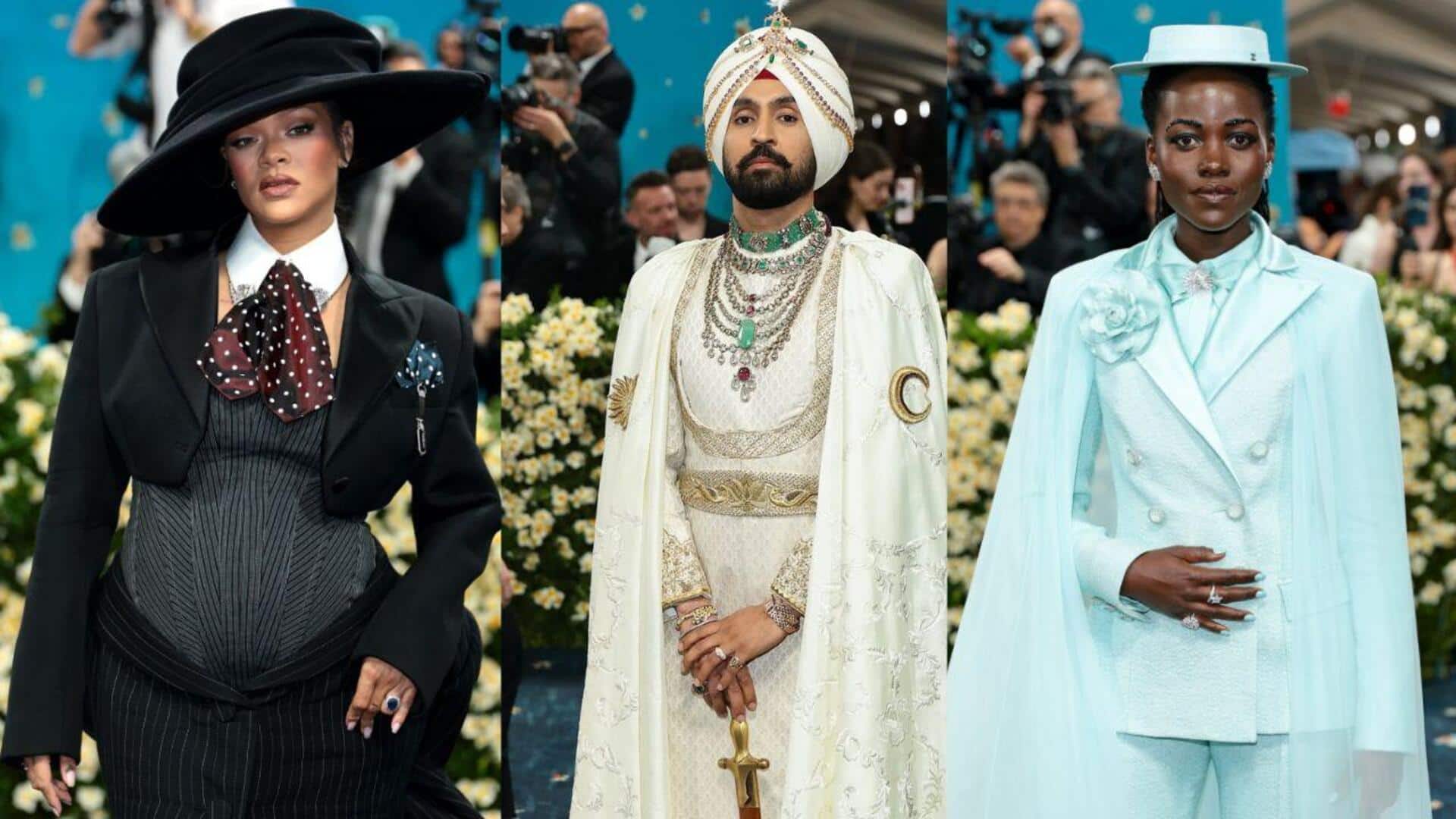 Rihanna to Diljit: Best fashionable looks of Met Gala 2025 Rihanna to Diljit: Best fashionable looks of Met Gala 2025