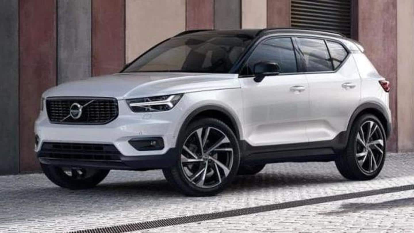 Volvo XC40: Costs Rs. 41.25 lakh Volvo XC40: Costs Rs. 41.25 lakh
