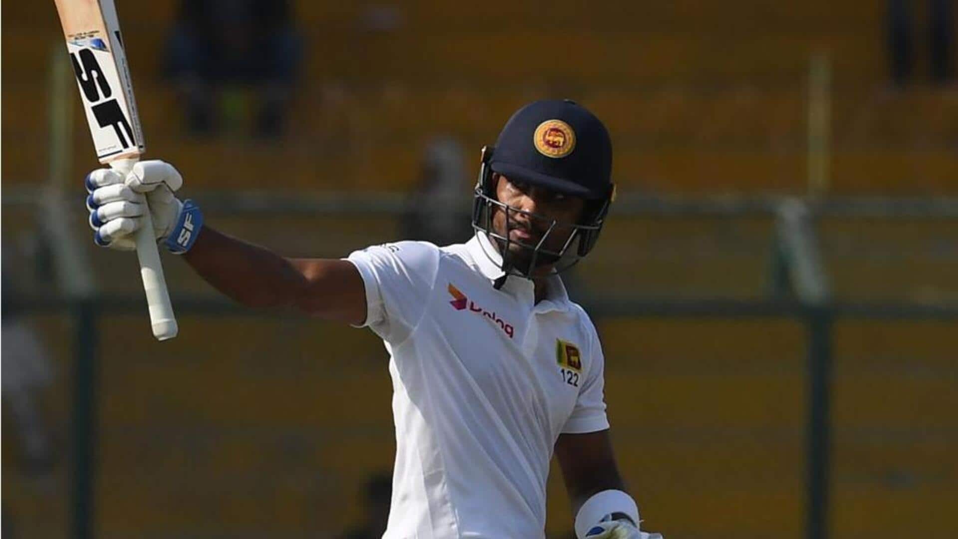 Dinesh Chandimal smokes his ninth Test century at home: Stats