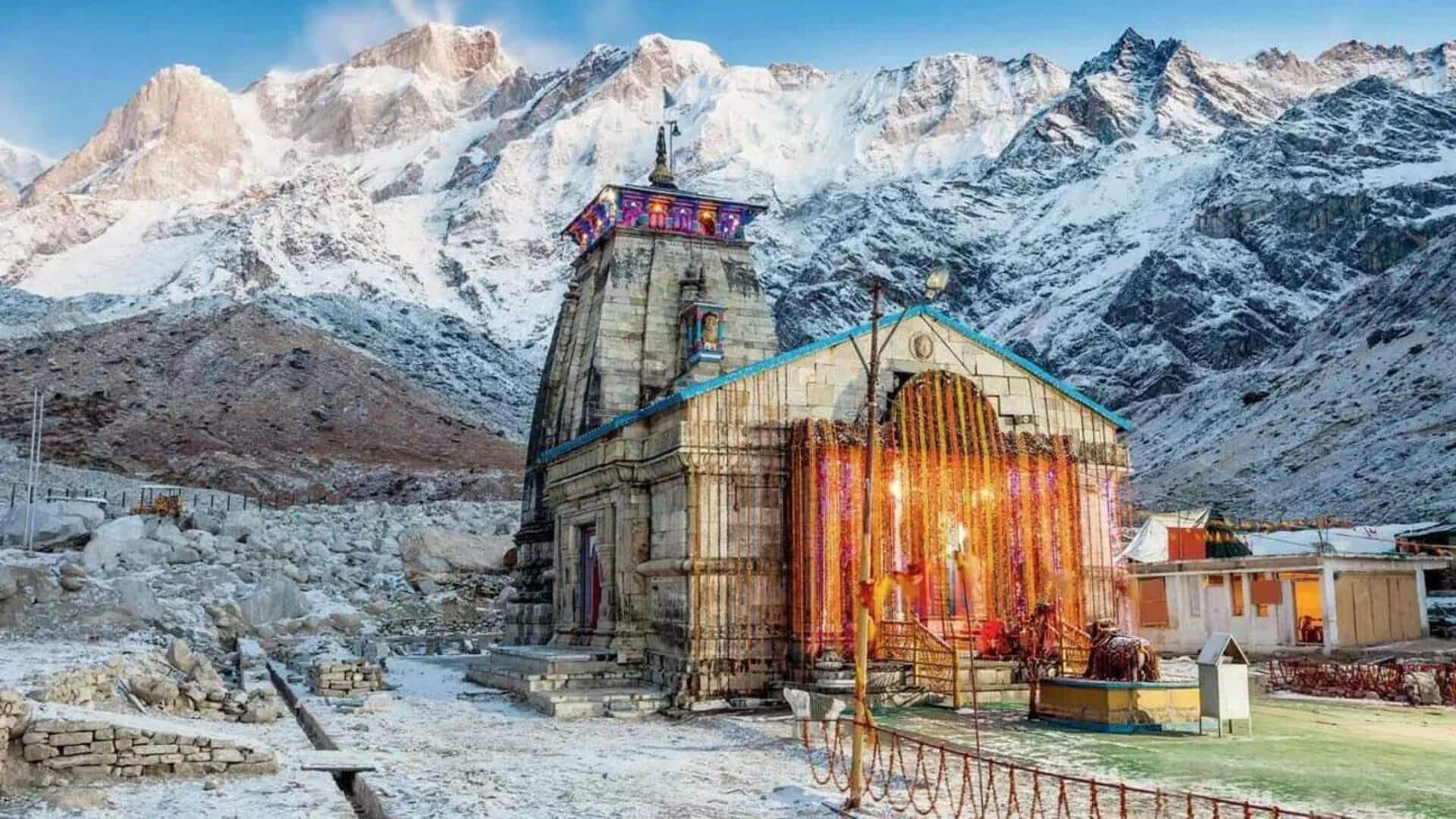 2 pilgrims killed after boulders roll down Kedarnath Yatra route 2 pilgrims killed after boulders roll down Kedarnath Yatra route