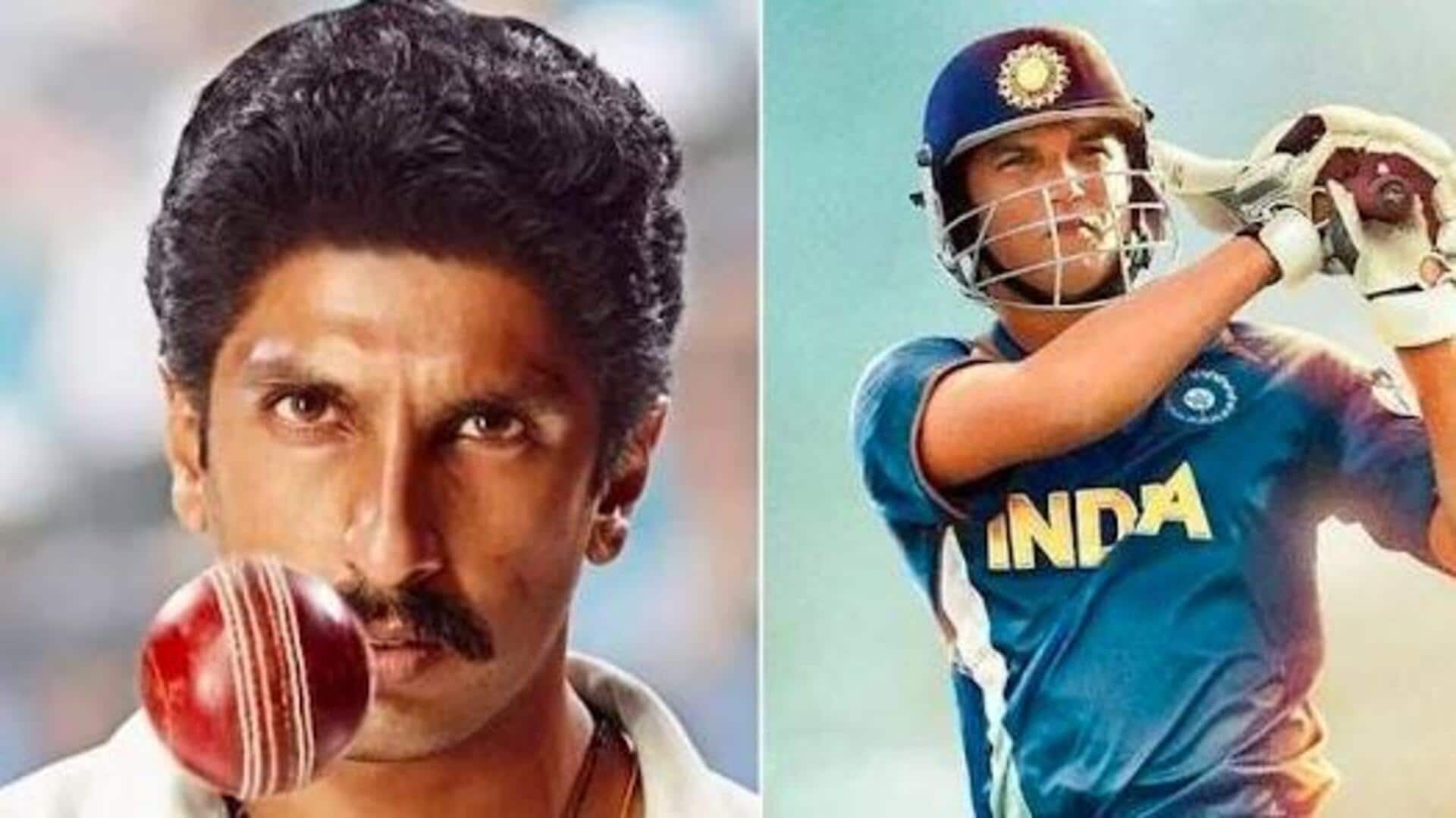 ICC Cricket World Cup: Bollywood biopics on Indian cricketers