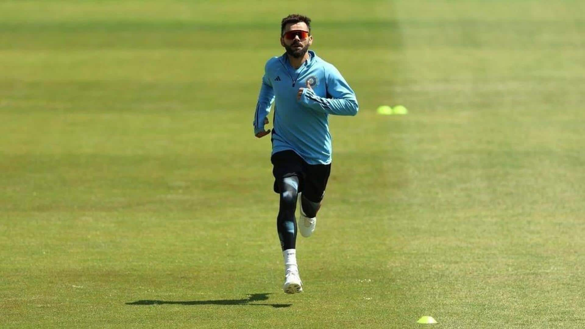 Virat Kohli spends quality time at the nets in Chennai