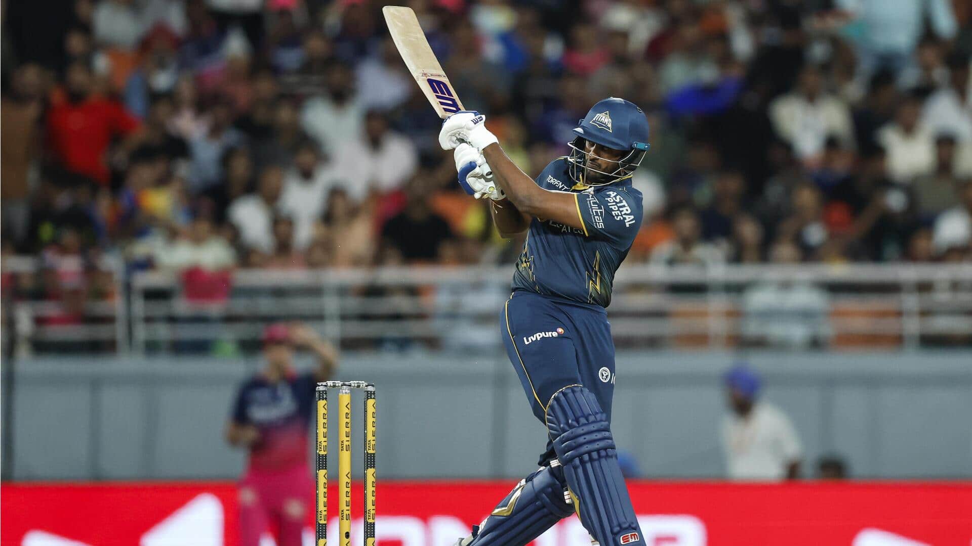 Sai Sudharsan slams his 9th 50-plus score of IPL 2026