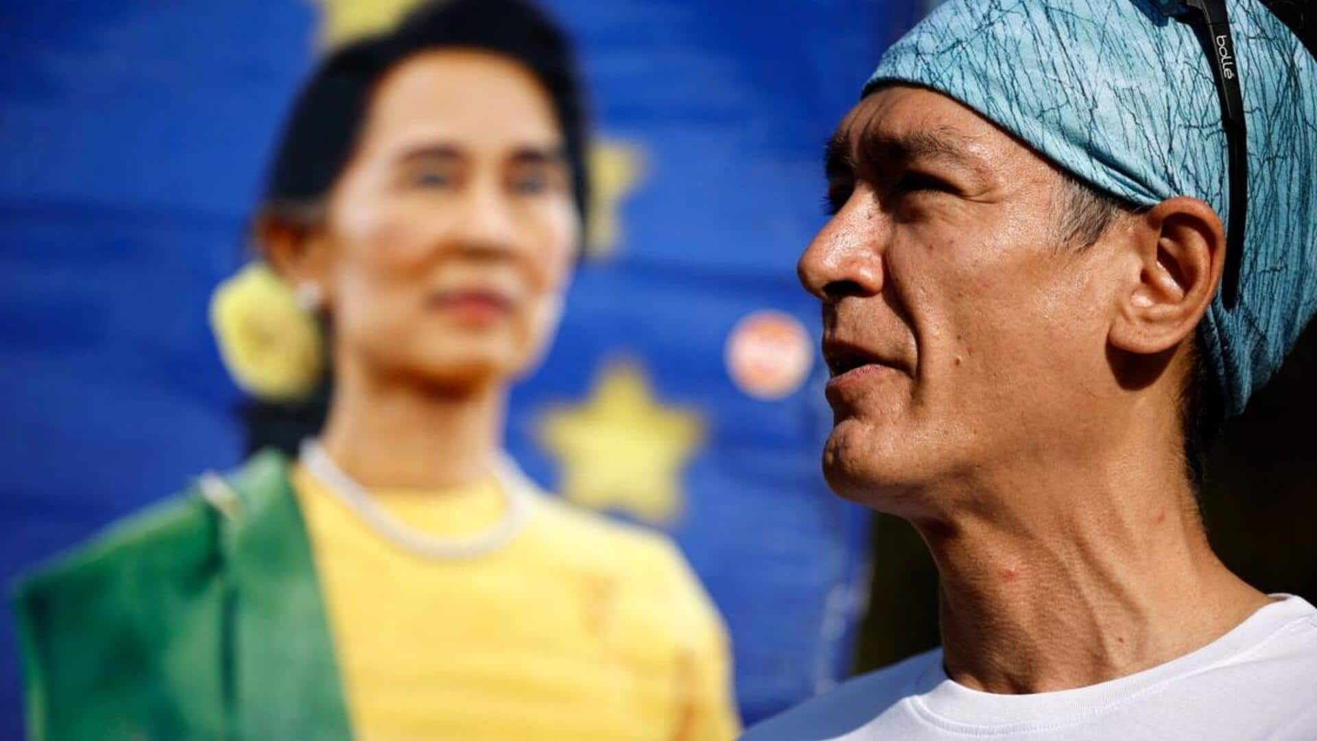 Suu Kyi's son demands Myanmar junta to prove she's alive 