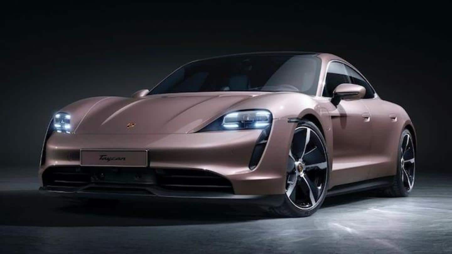 Porsche Taycan goes official in India at Rs. 1.5 crore