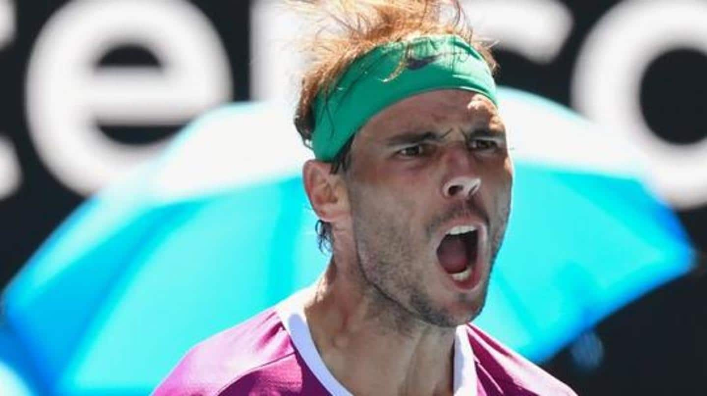 Nadal beats Mannarino to progress to quarter-finals of Australian Open