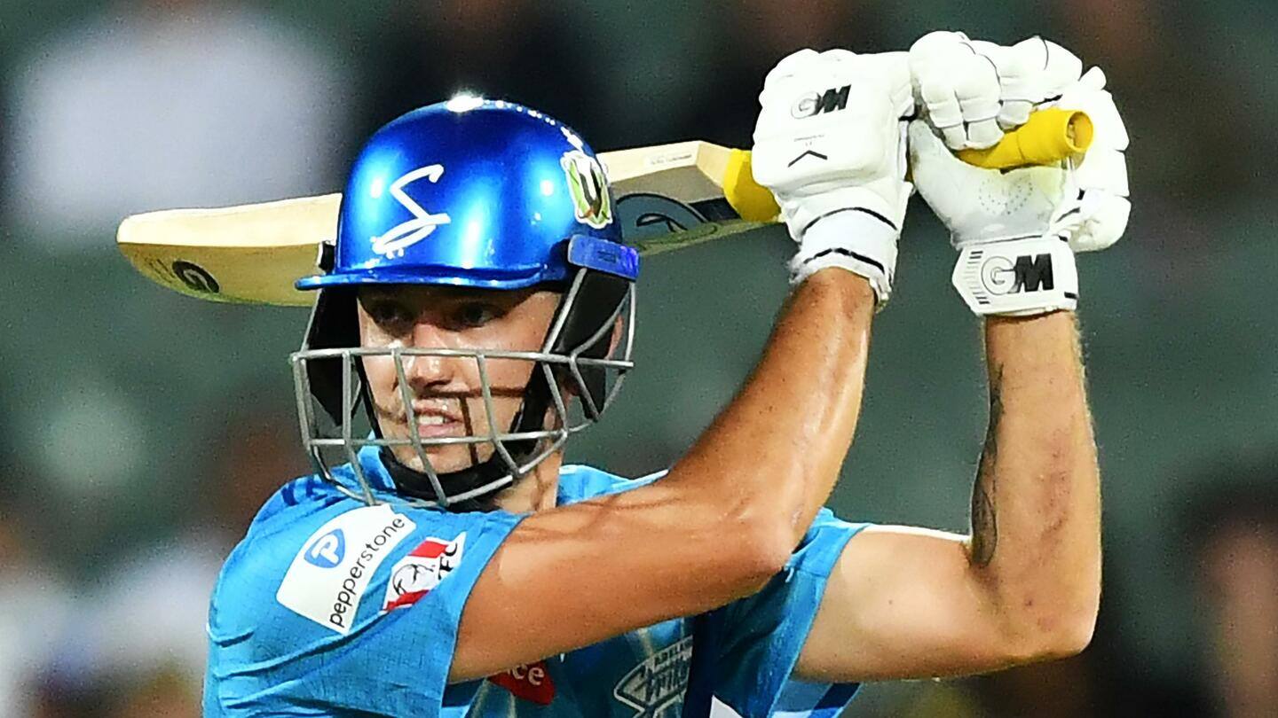 Matthew Short's hundred sees Adelaide Strikers record highest-ever BBL chase