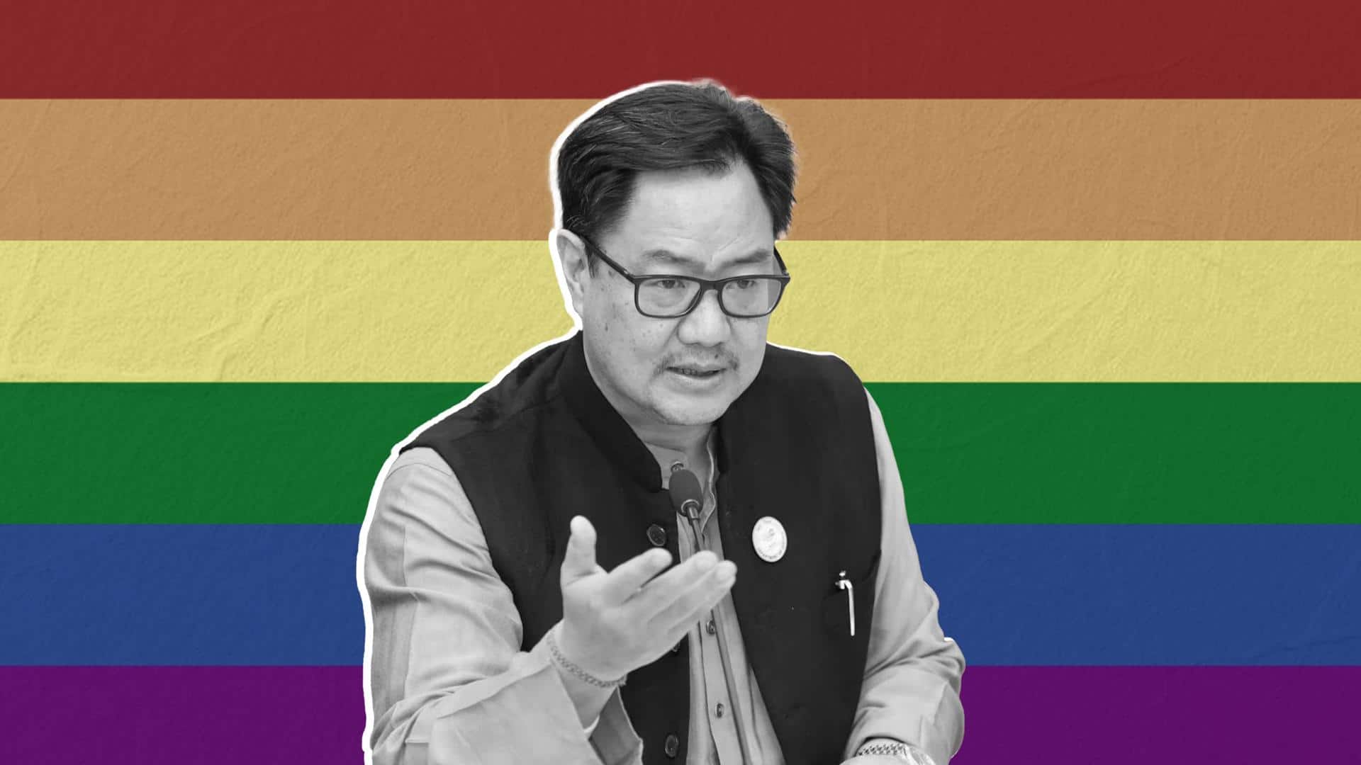 Parliament must debate on same-sex marriage before SC decision: Rijiju