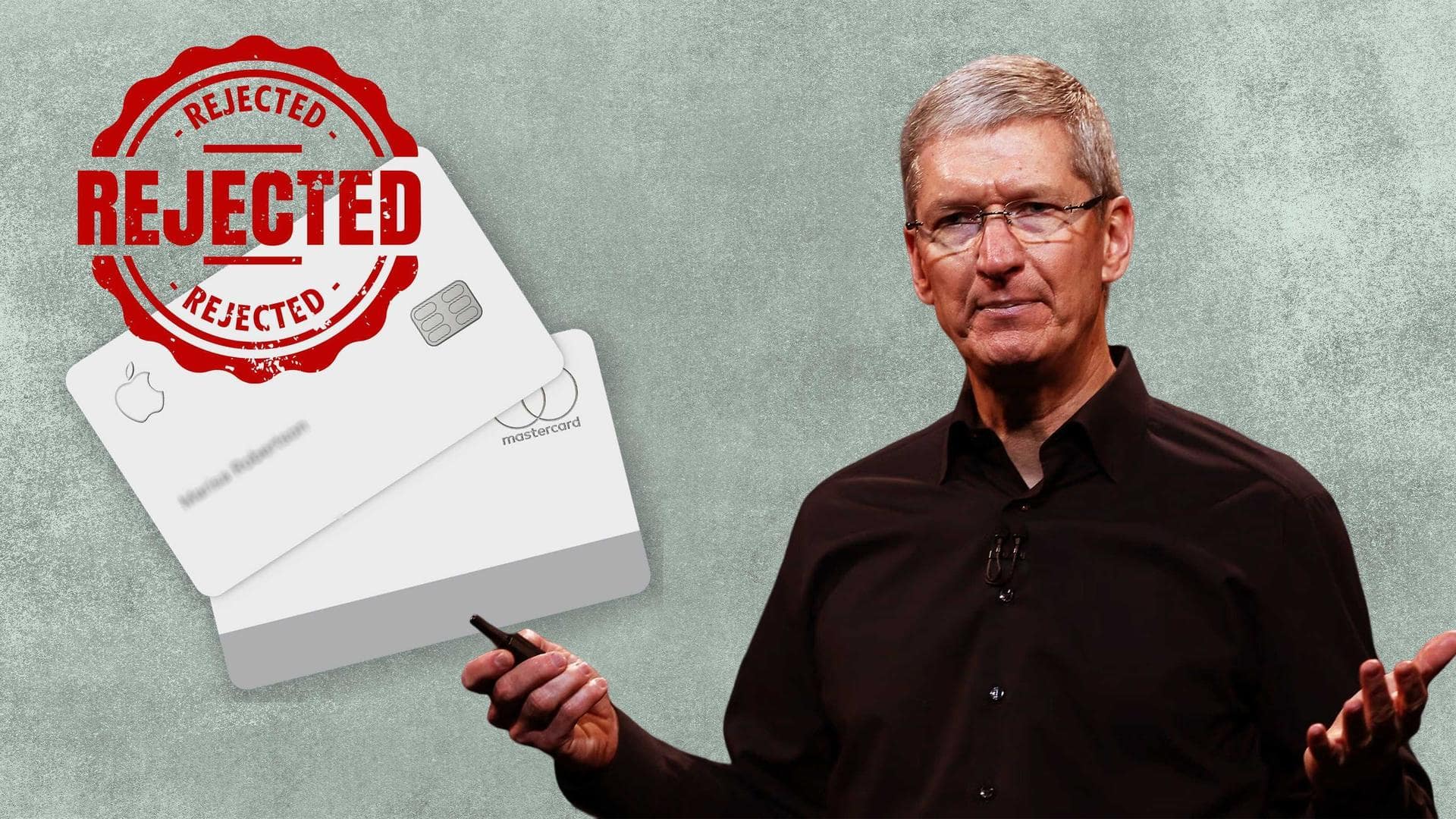Apple CEO Tim Cook denied Apple credit card, here's why