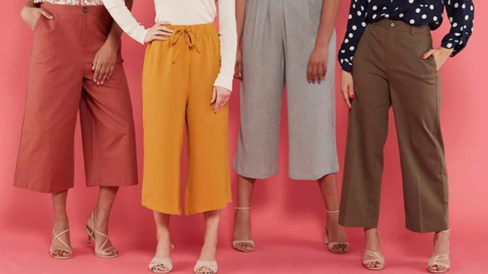 How to style culottes: From work to play