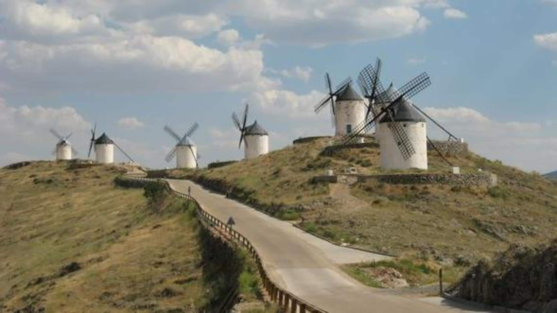 Wander through La Mancha's olive orchards and windmills, Spain