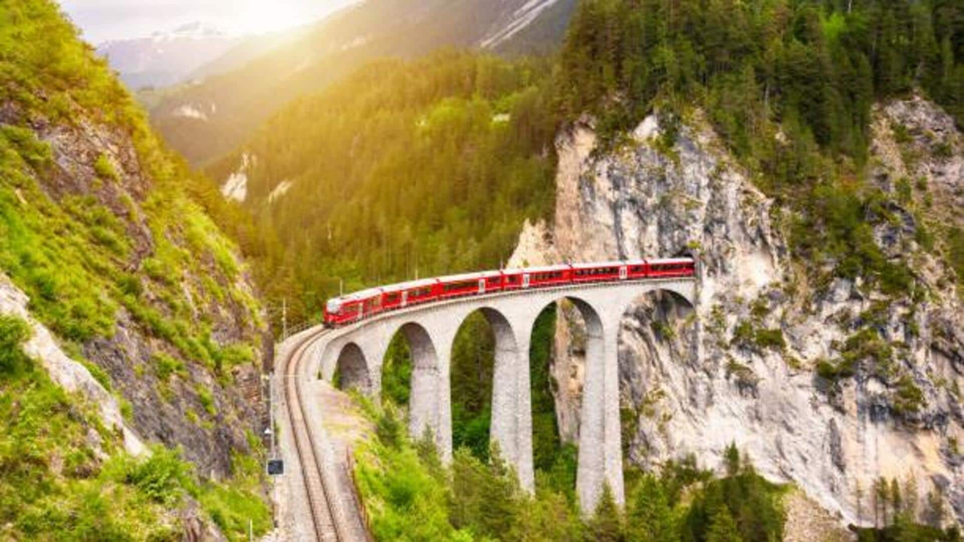 Swiss railways: Best train routes for stunning views Swiss railways: Best train routes for stunning views
