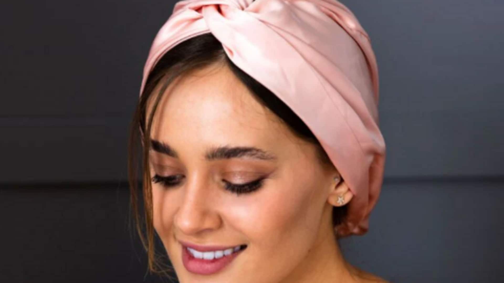 The secret benefits of using a silk hair turban The secret benefits of using a silk hair turban