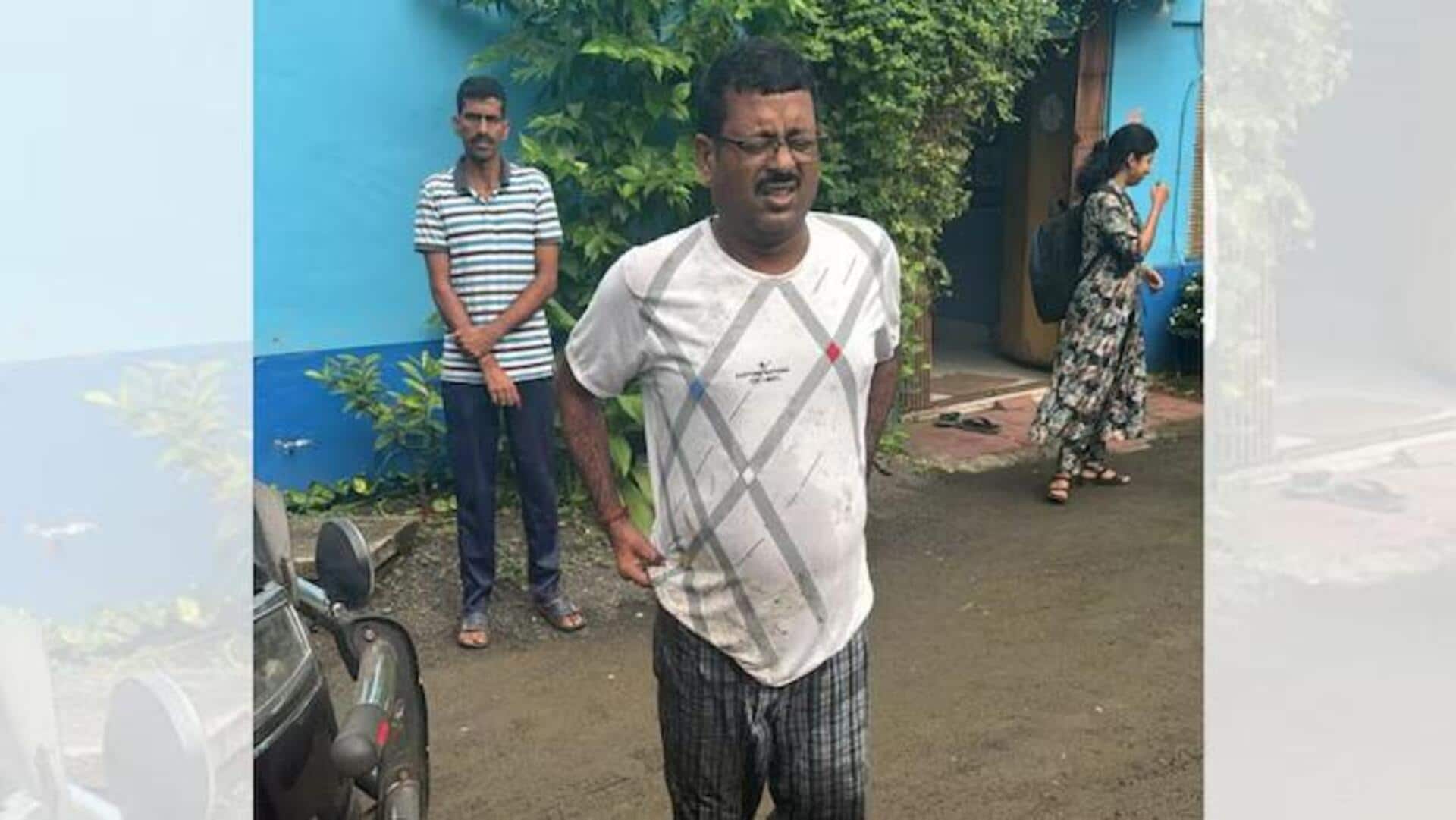 TMC MLA climbs wall, flees to field seeing ED officials 