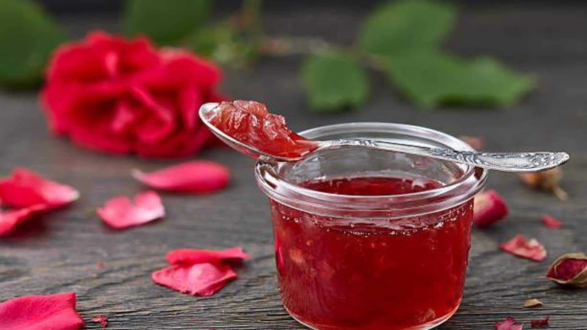 Try these dishes using rose petals