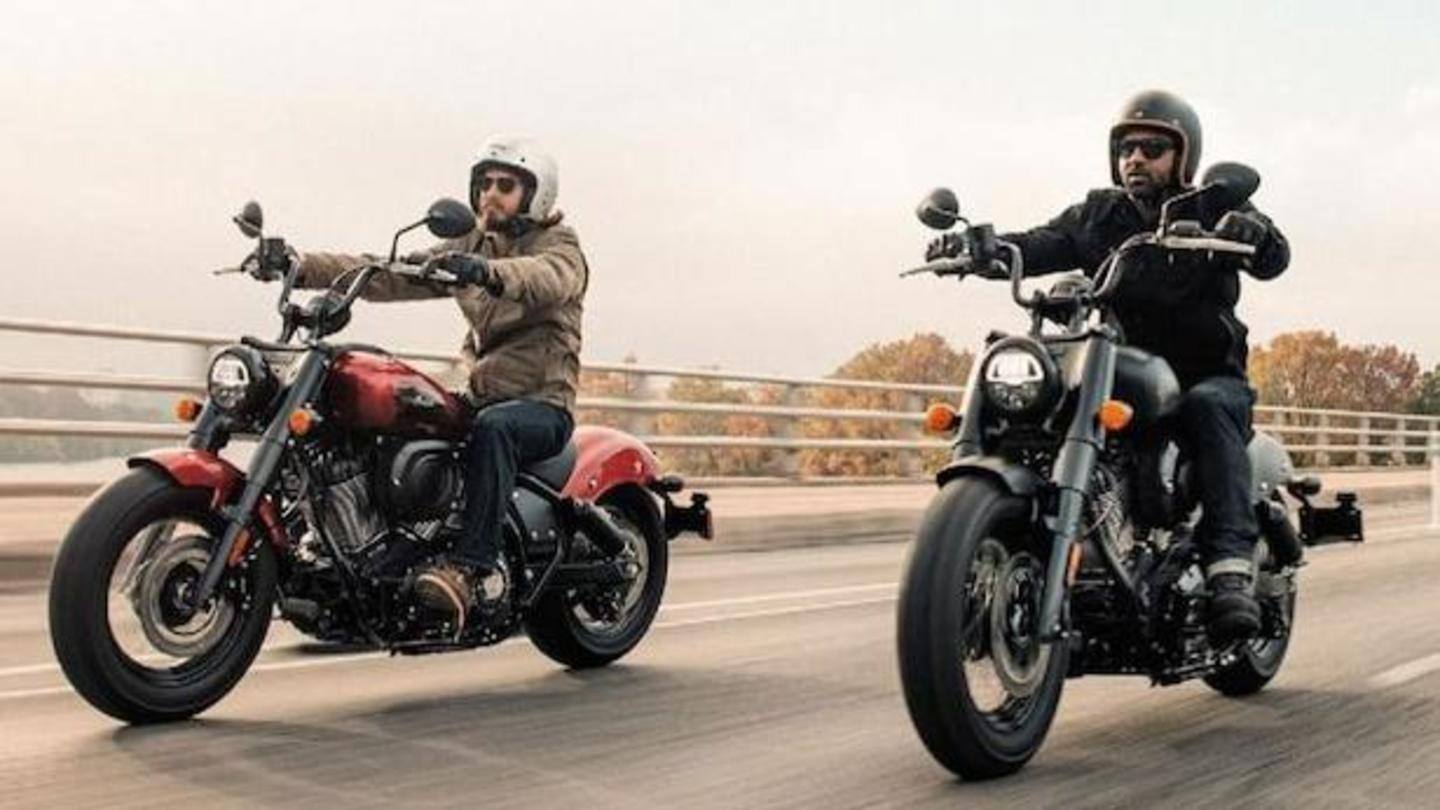 The bikes have telescopic front forks The bikes have telescopic front forks