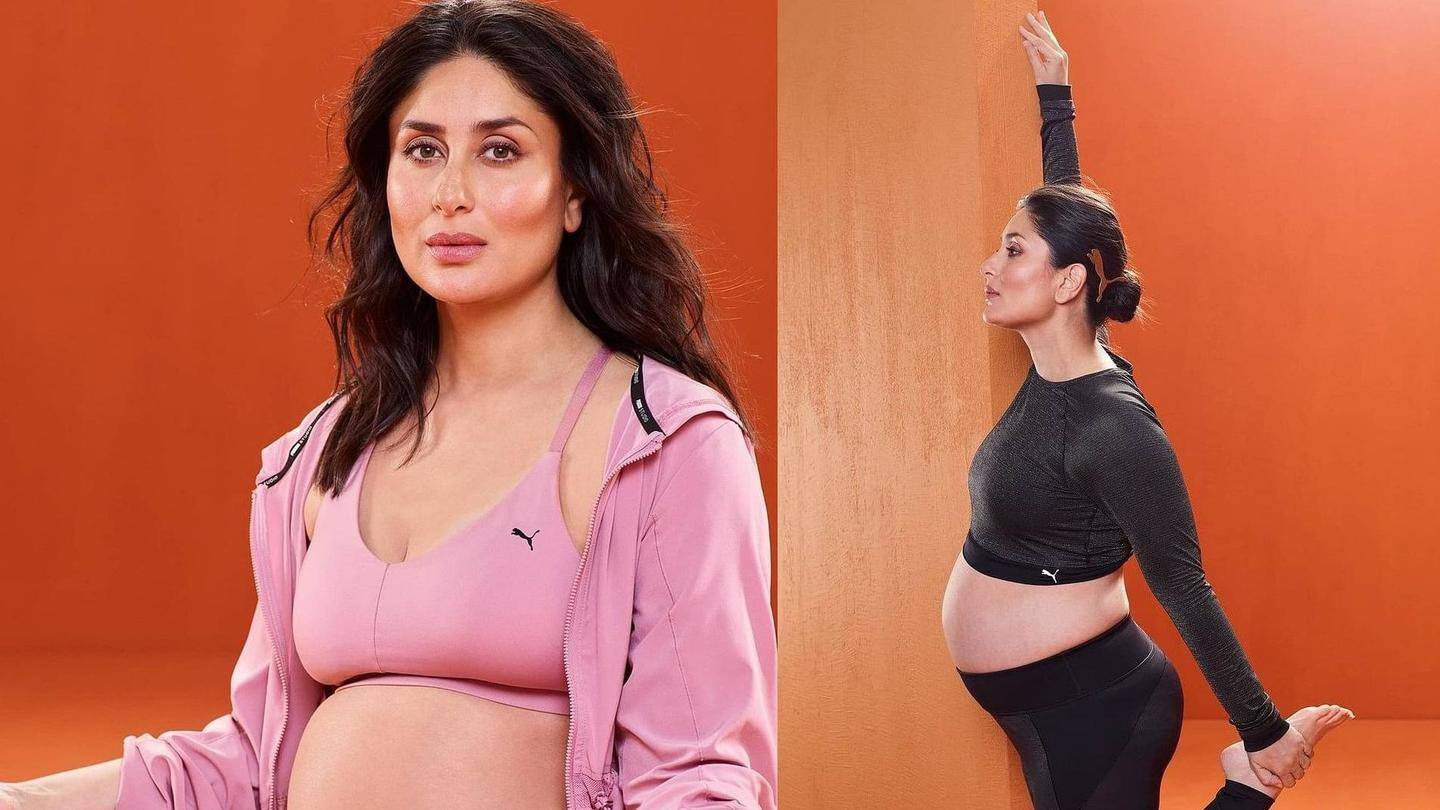 The actress had introduced her 'third child' last month The actress had introduced her 'third child' last month