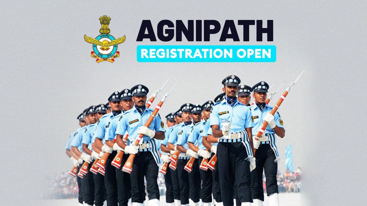 Agnipath scheme: Air Force opens registrations for Agniveers from today