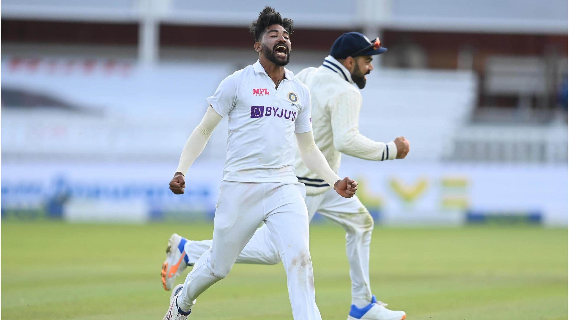WTC final, Mohammed Siraj races to 50 Test wickets: Stats