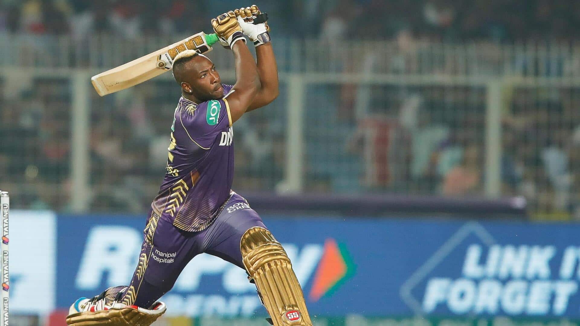 Andre Russell gets to 200 IPL sixes with whirlwind half-century